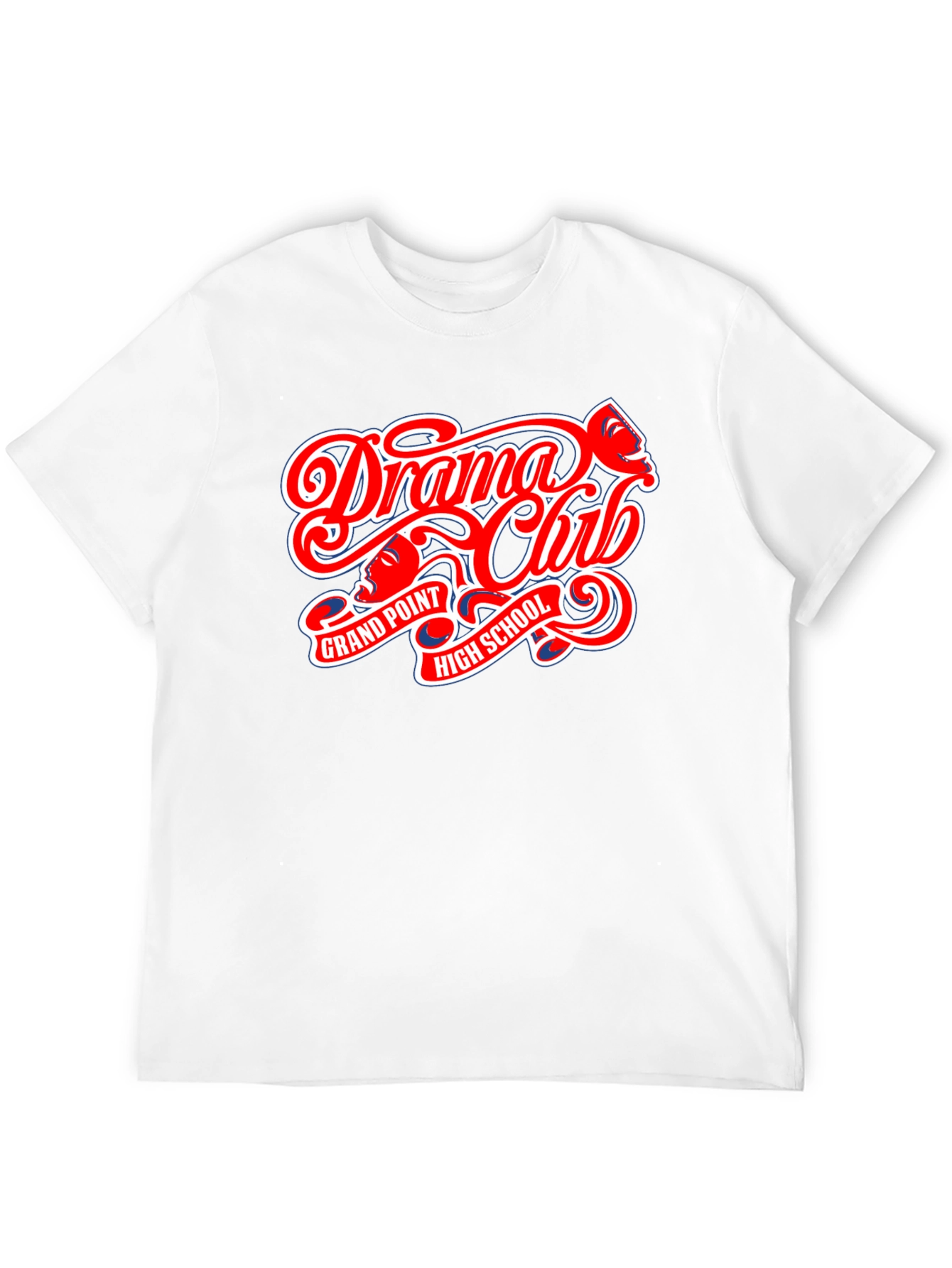 Drama Club High School Black T-Shirt