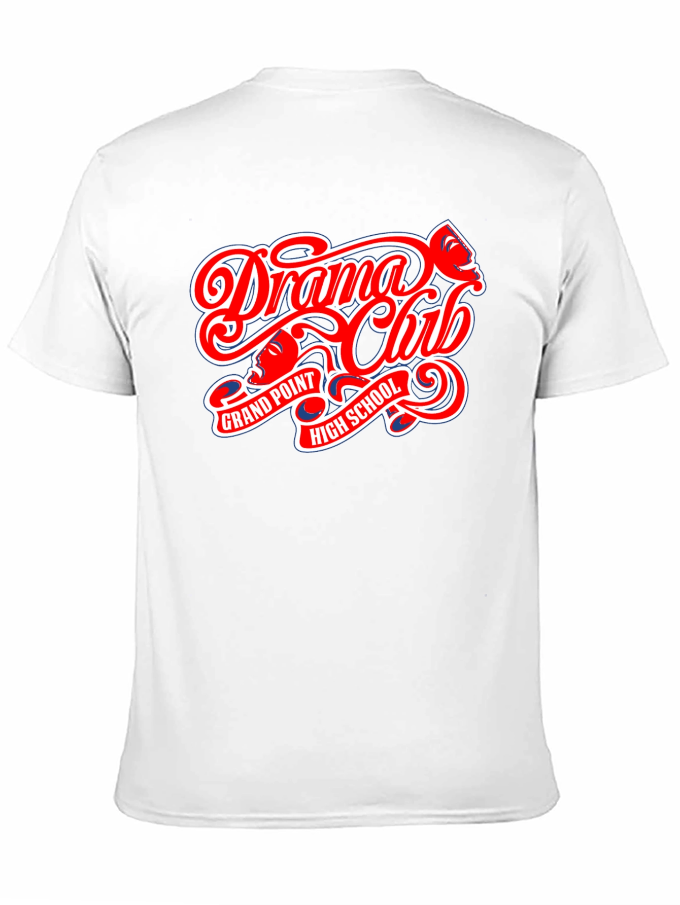 Drama Club High School Black T-Shirt