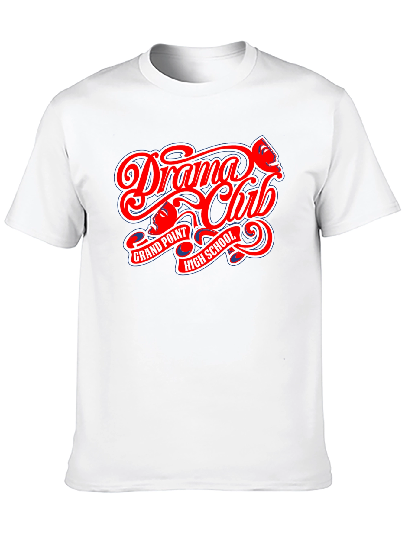 Drama Club High School Black T-Shirt