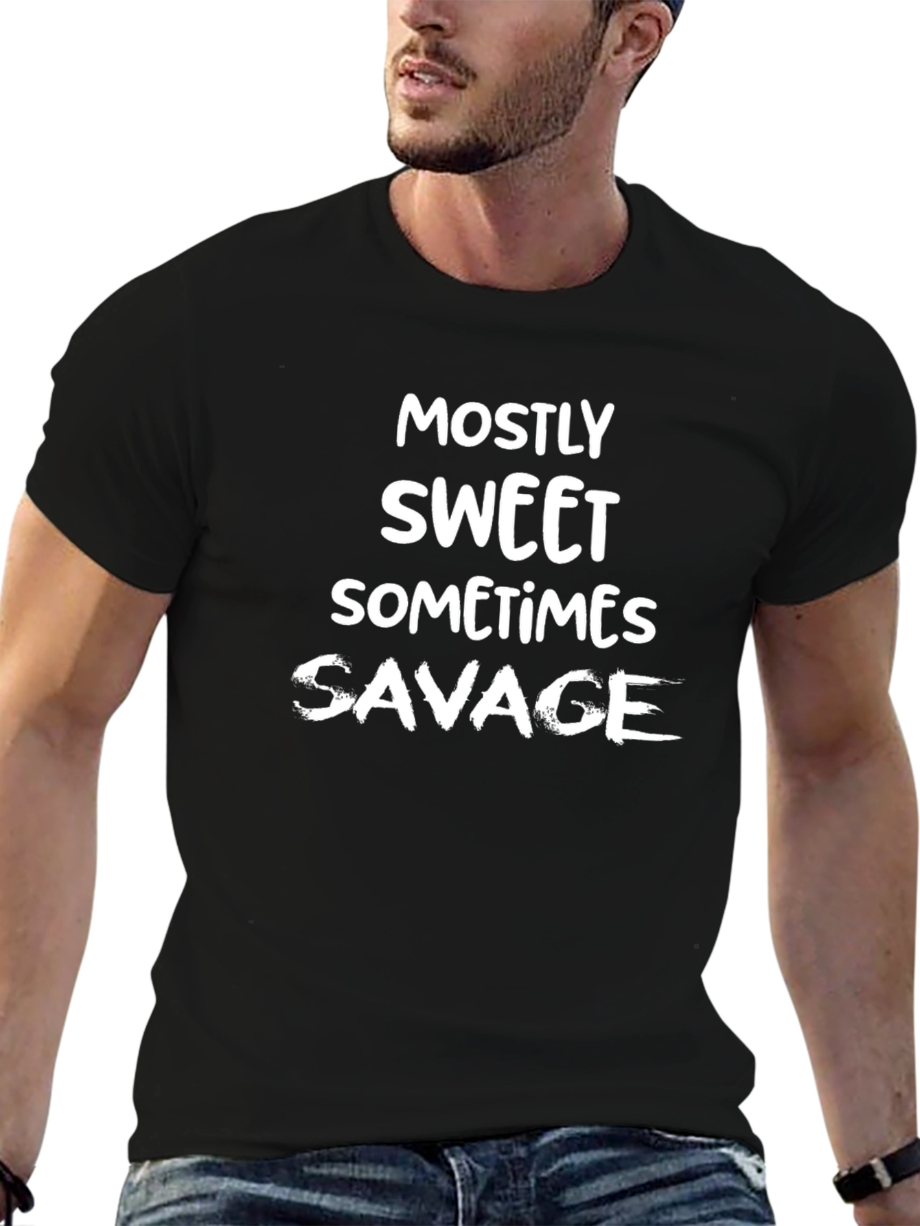 Mostly Sweet Sometimes Savage Graphic T-Shirt