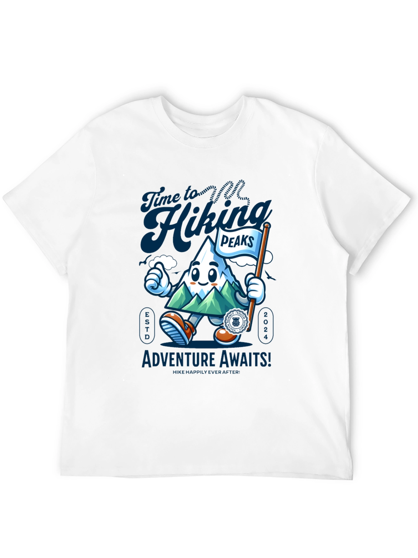 Hiking Peaks Adventure Awaits T-Shirt