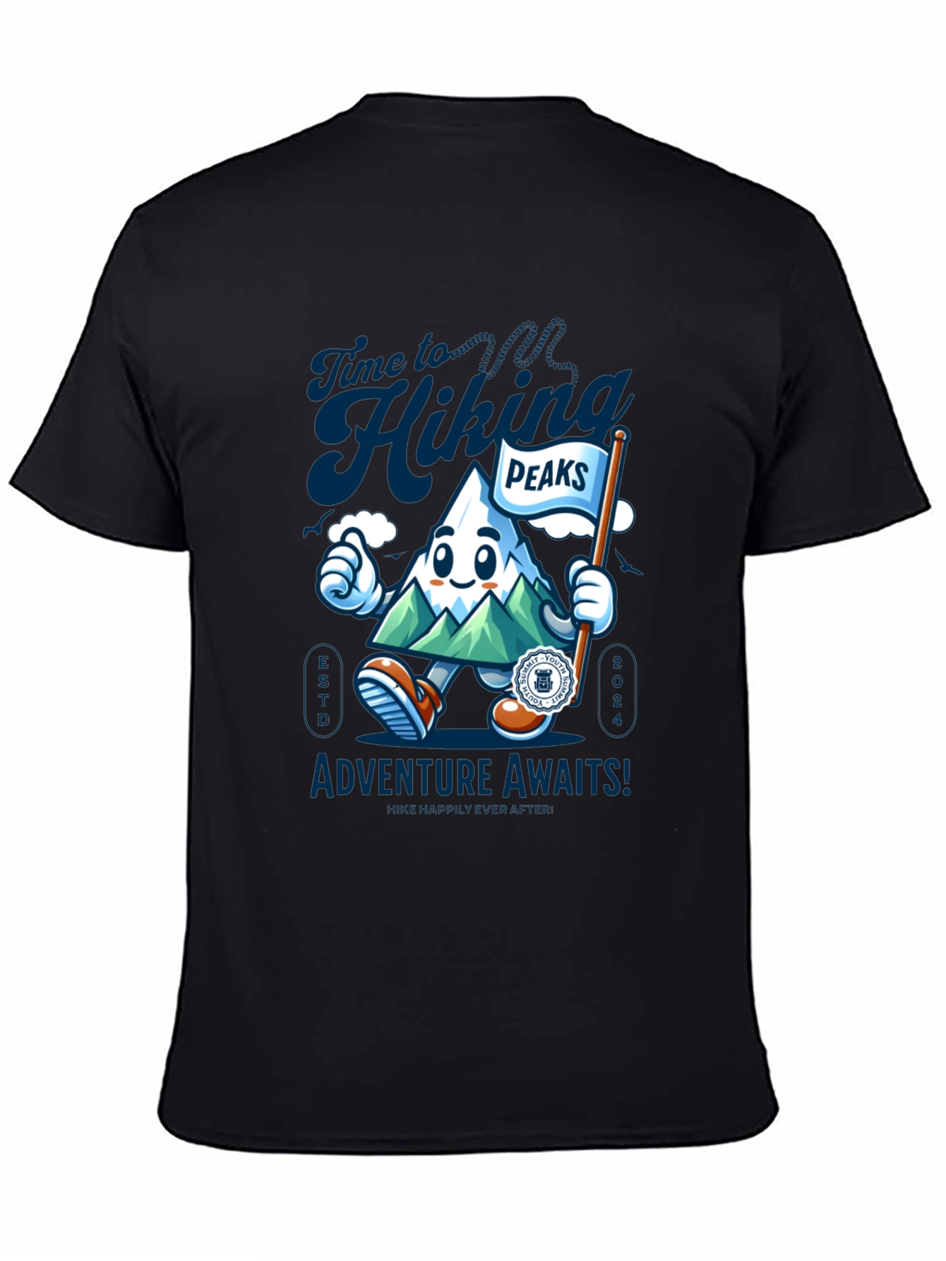 Hiking Peaks Adventure Awaits T-Shirt