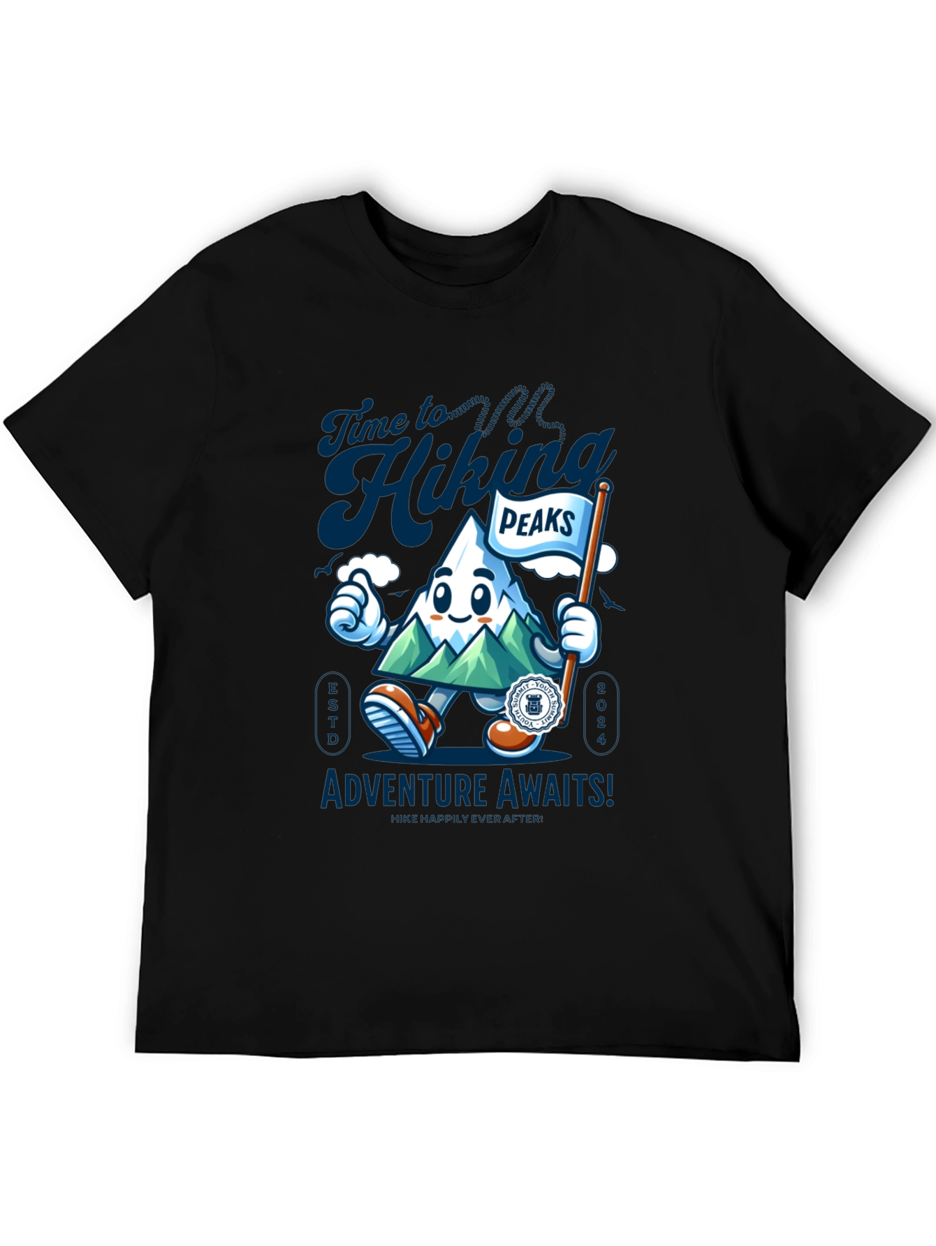 Hiking Peaks Adventure Awaits T-Shirt