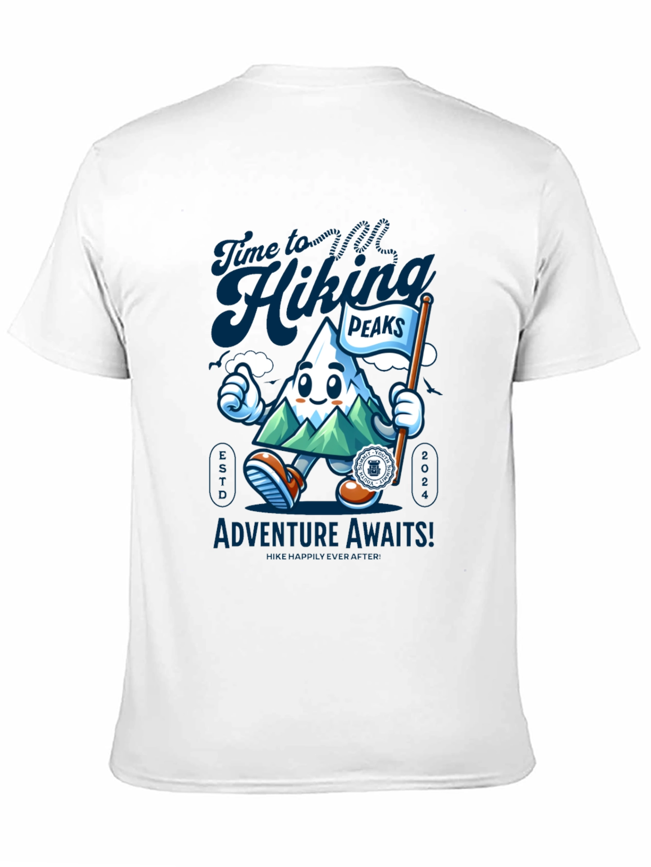 Hiking Peaks Adventure Awaits T-Shirt