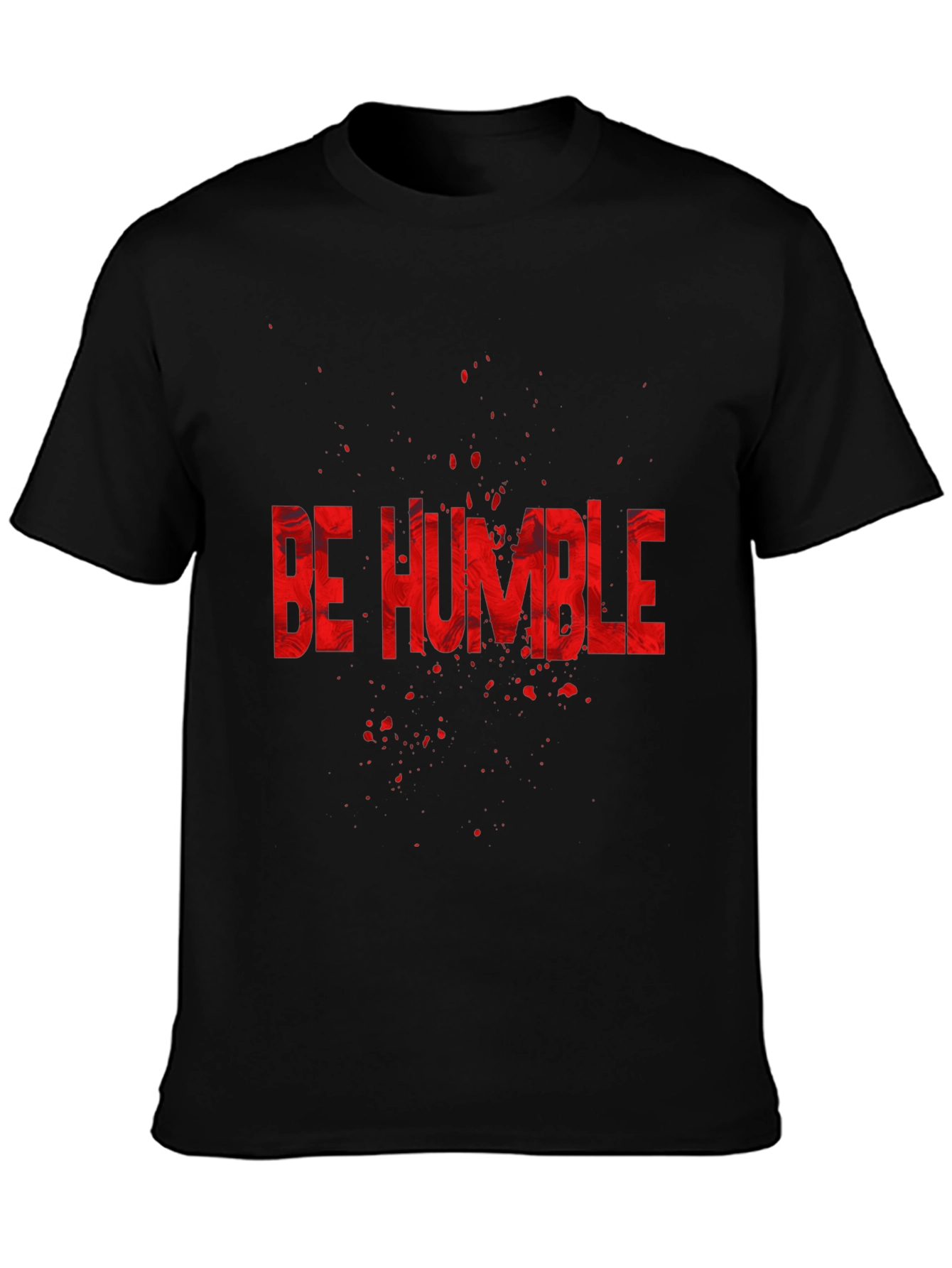 Be Humble Graphic Tee - Stylish Black T-Shirt
