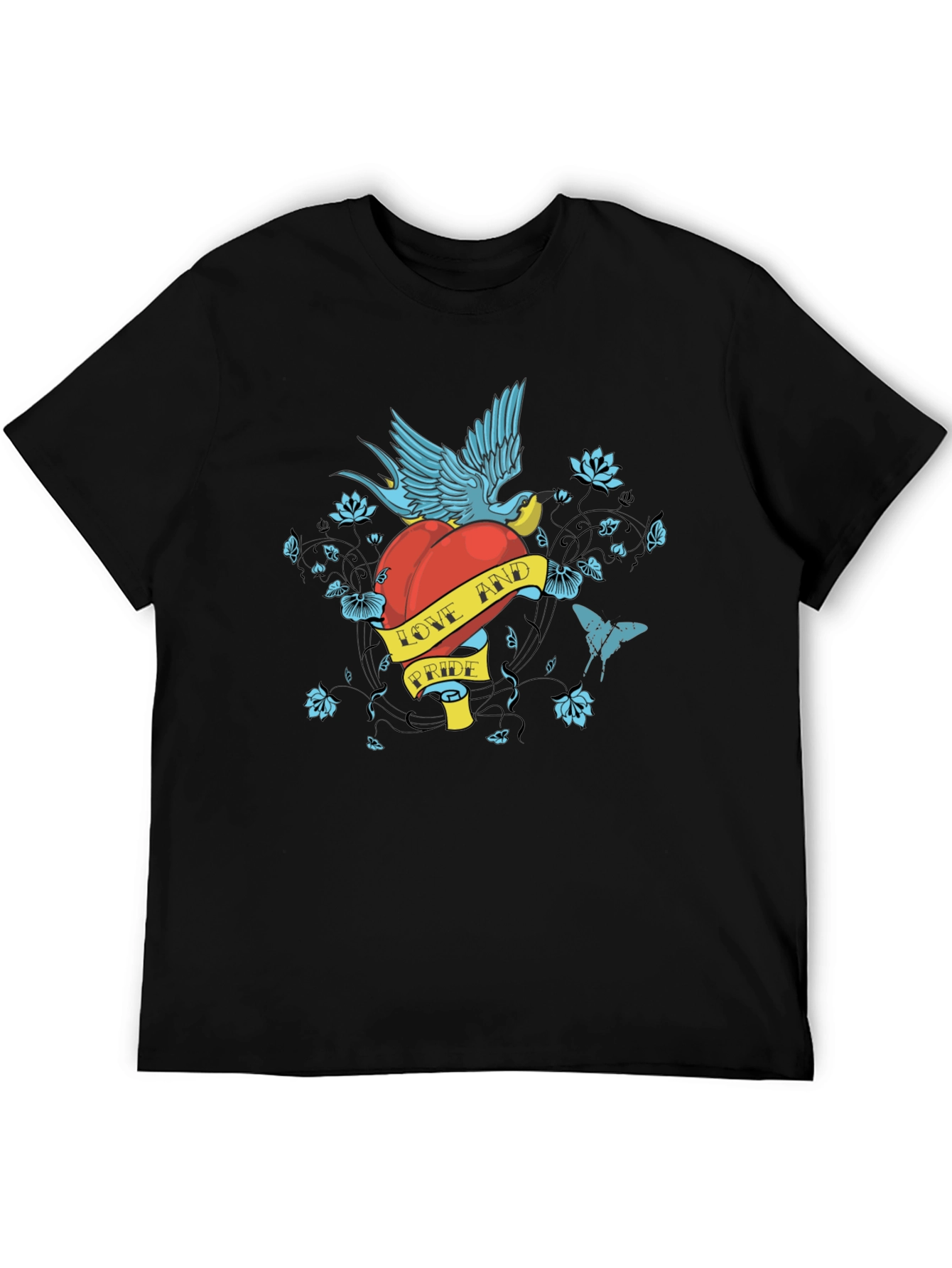 Love & Pride Graphic Tee - Black