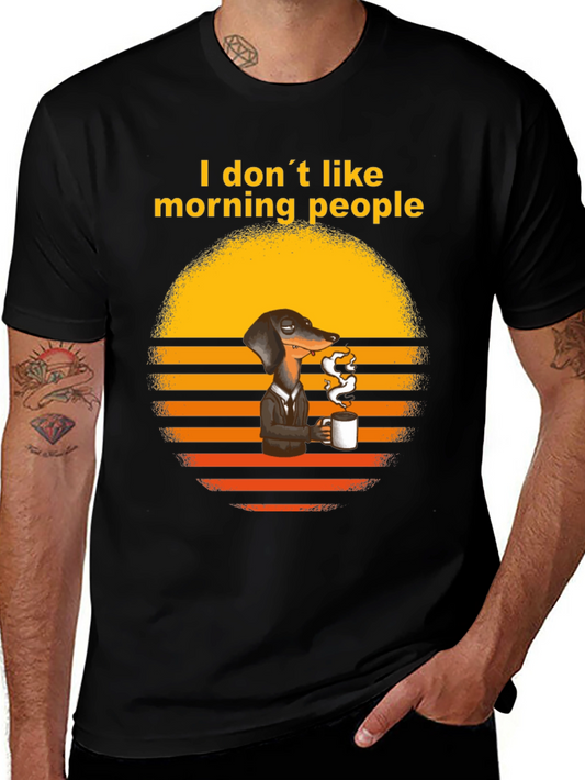 I Dont Like Morning People T-Shirt