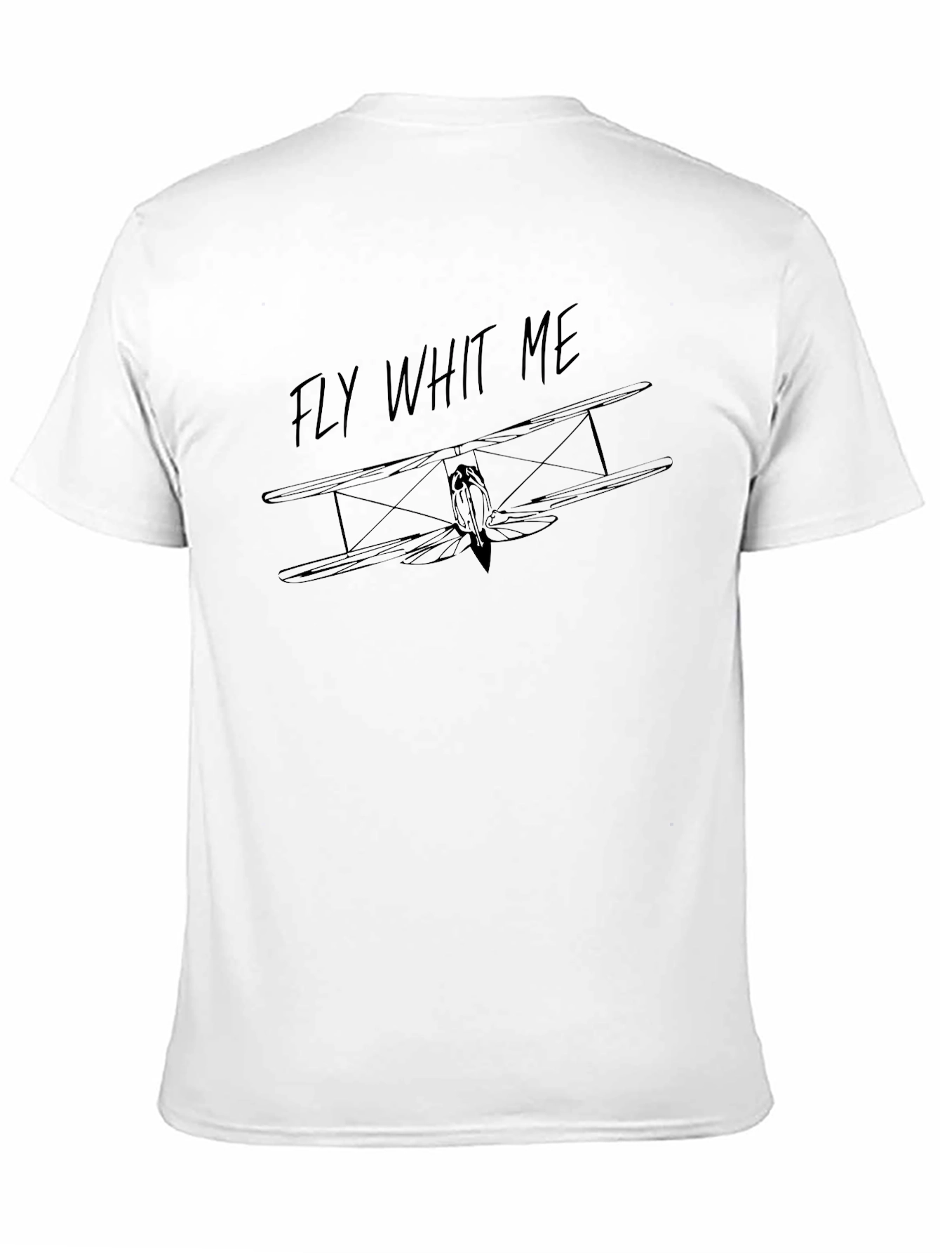 Fly Whit Me Airplane T-Shirt