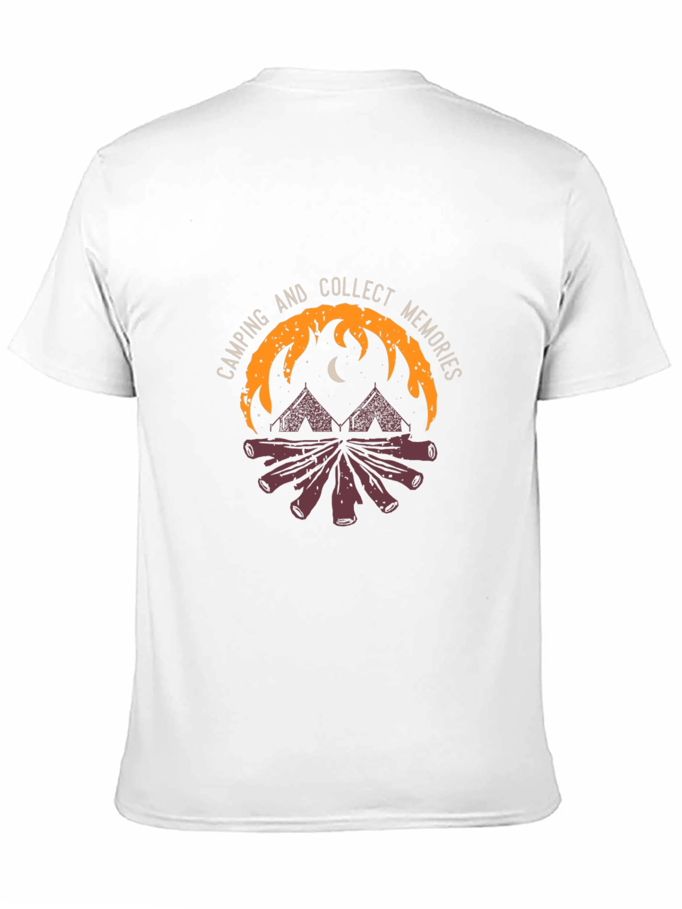 Camping Memories Black Graphic Tee