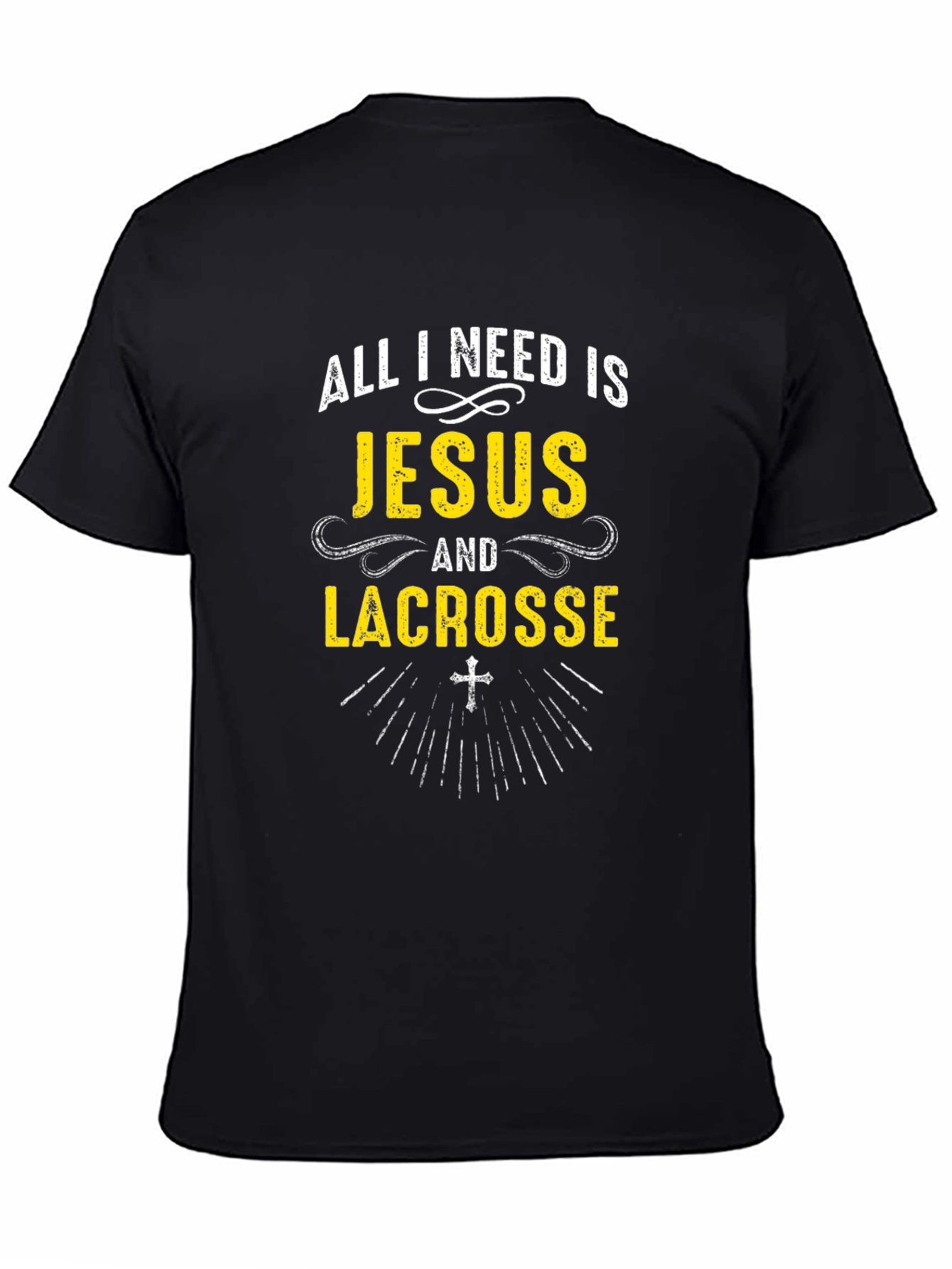 Jesus and Lacrosse T-Shirt