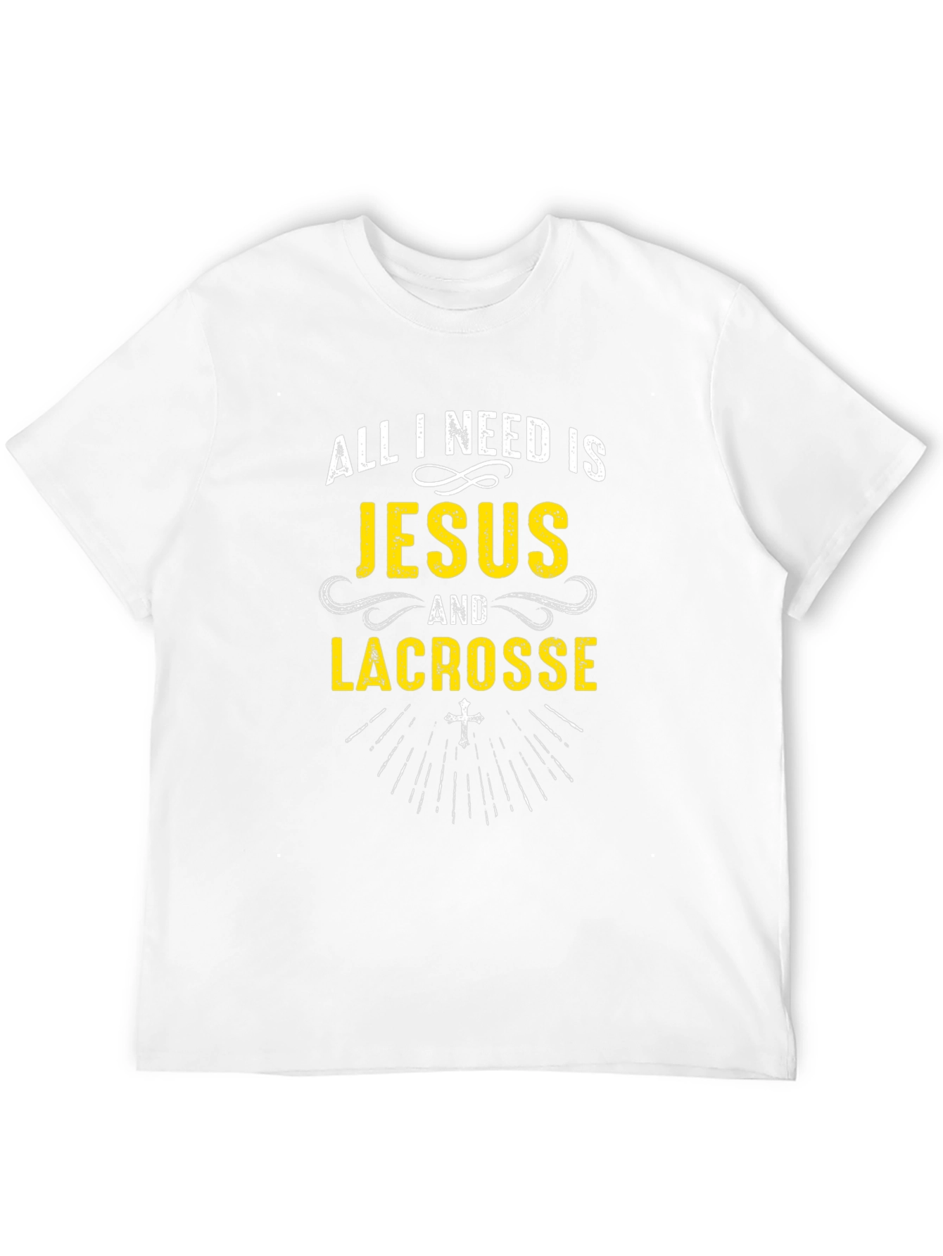 Jesus and Lacrosse T-Shirt