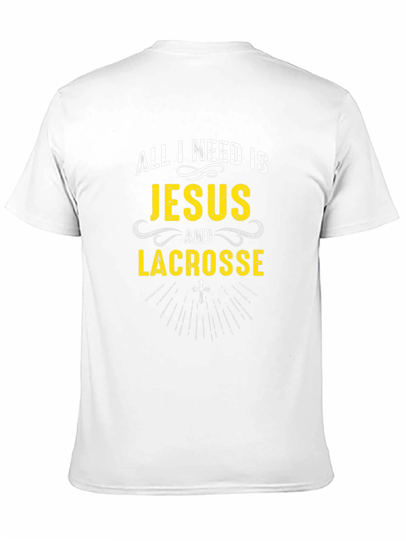 Jesus and Lacrosse T-Shirt