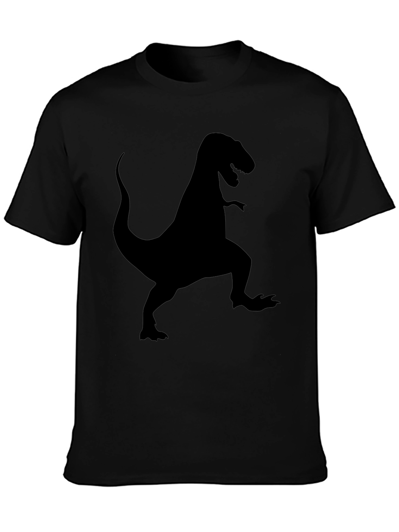 Dinosaur T-Shirt - Mens Black Graphic Tee
