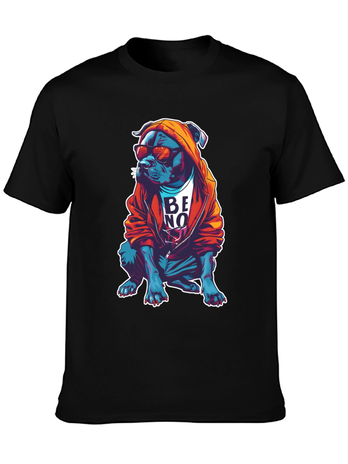 Cool Dog Graphic T-Shirt