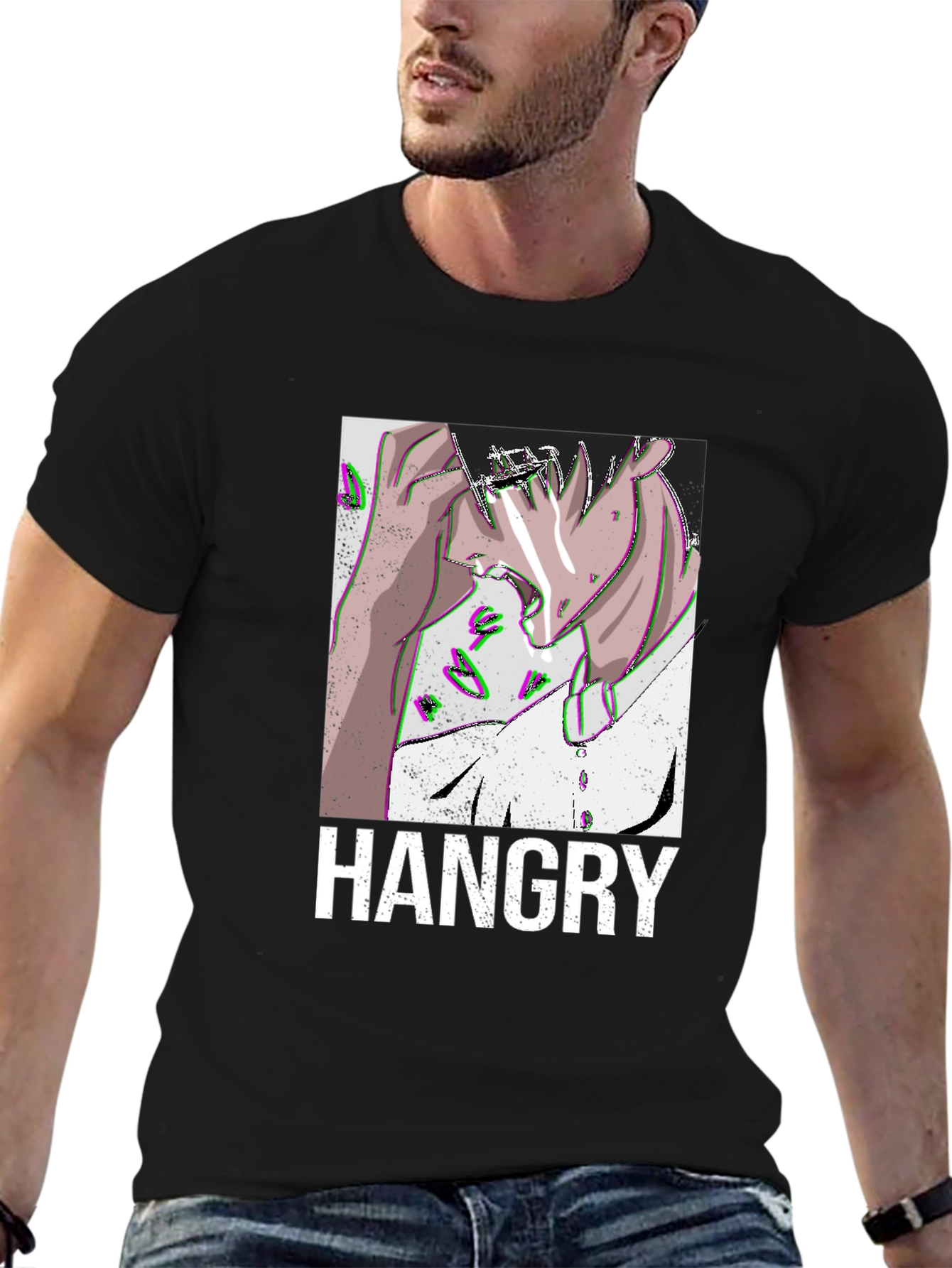 Hangry T-Shirt - Funny Graphic Tee
