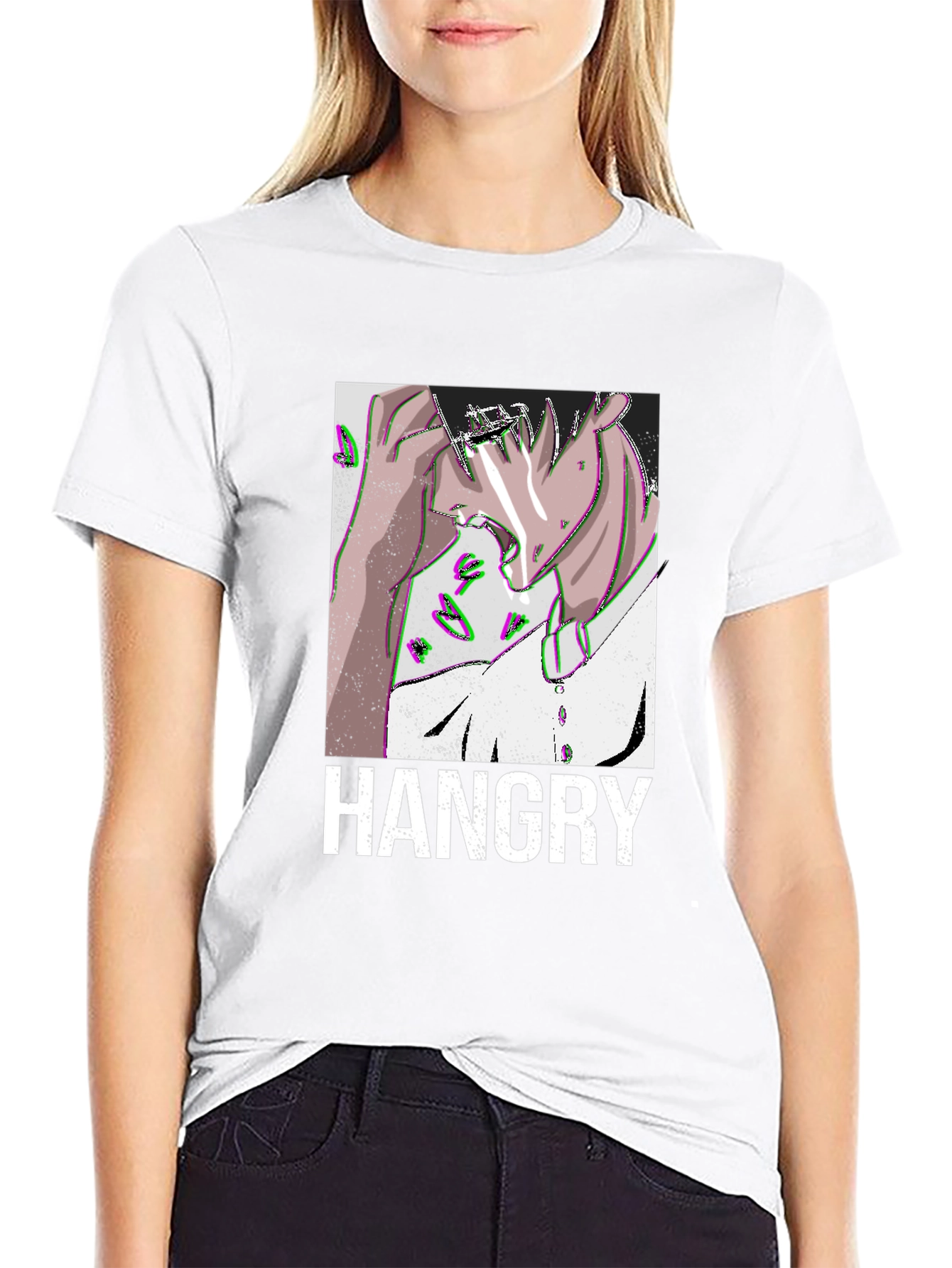 Hangry T-Shirt - Funny Graphic Tee