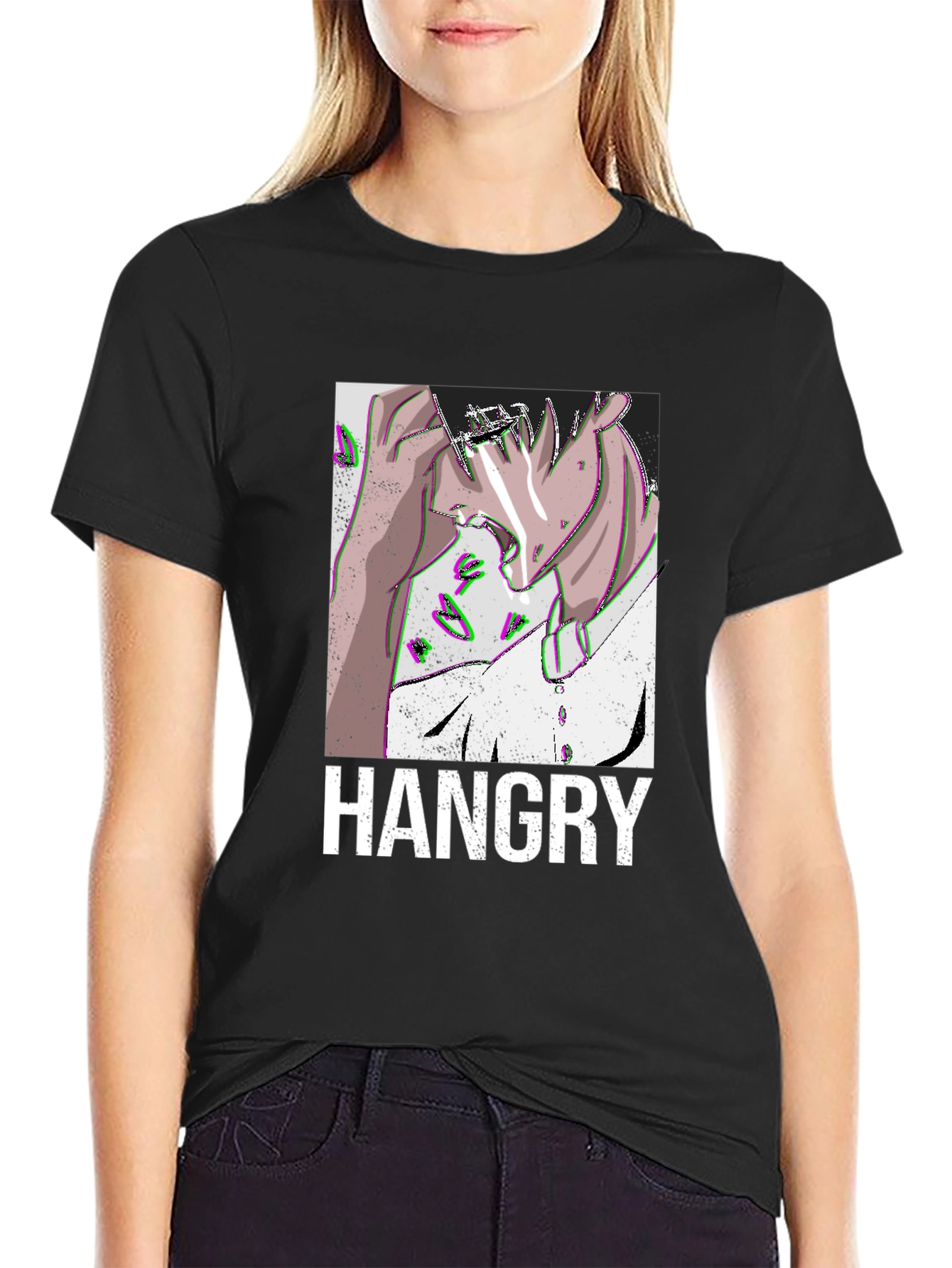 Hangry T-Shirt - Funny Graphic Tee