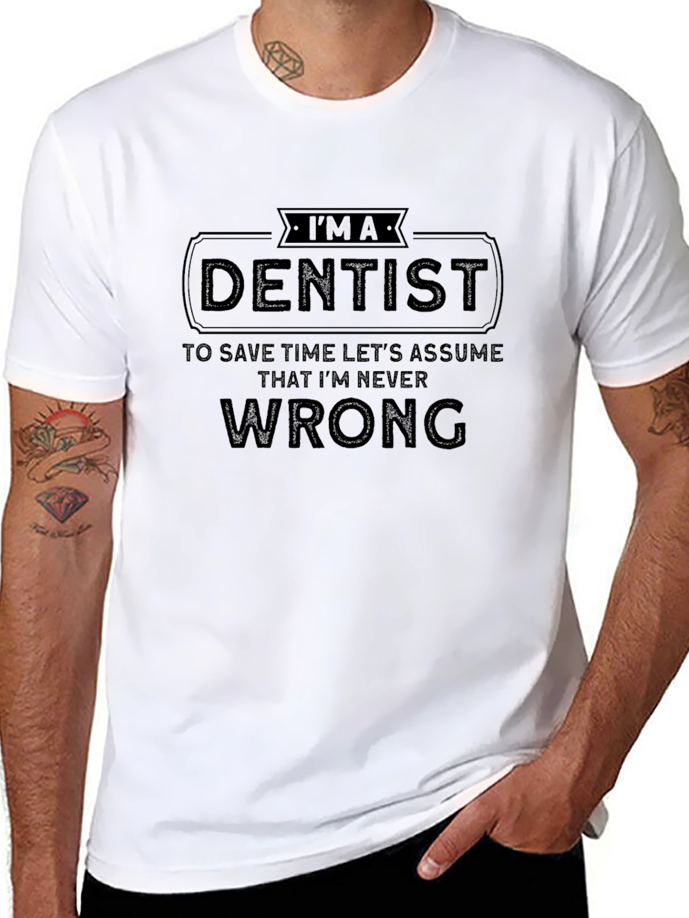 Im A Dentist T-Shirt - Funny Profession Tee