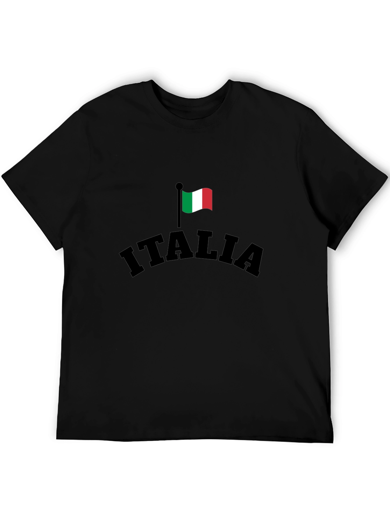 Italia Flag Graphic T-Shirt - Stylish Italian Pride Tee