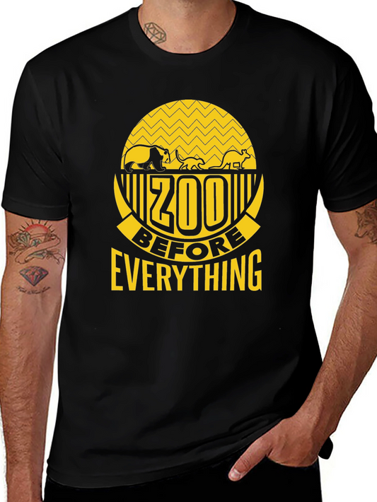 Zoo Before Everything Black T-Shirt