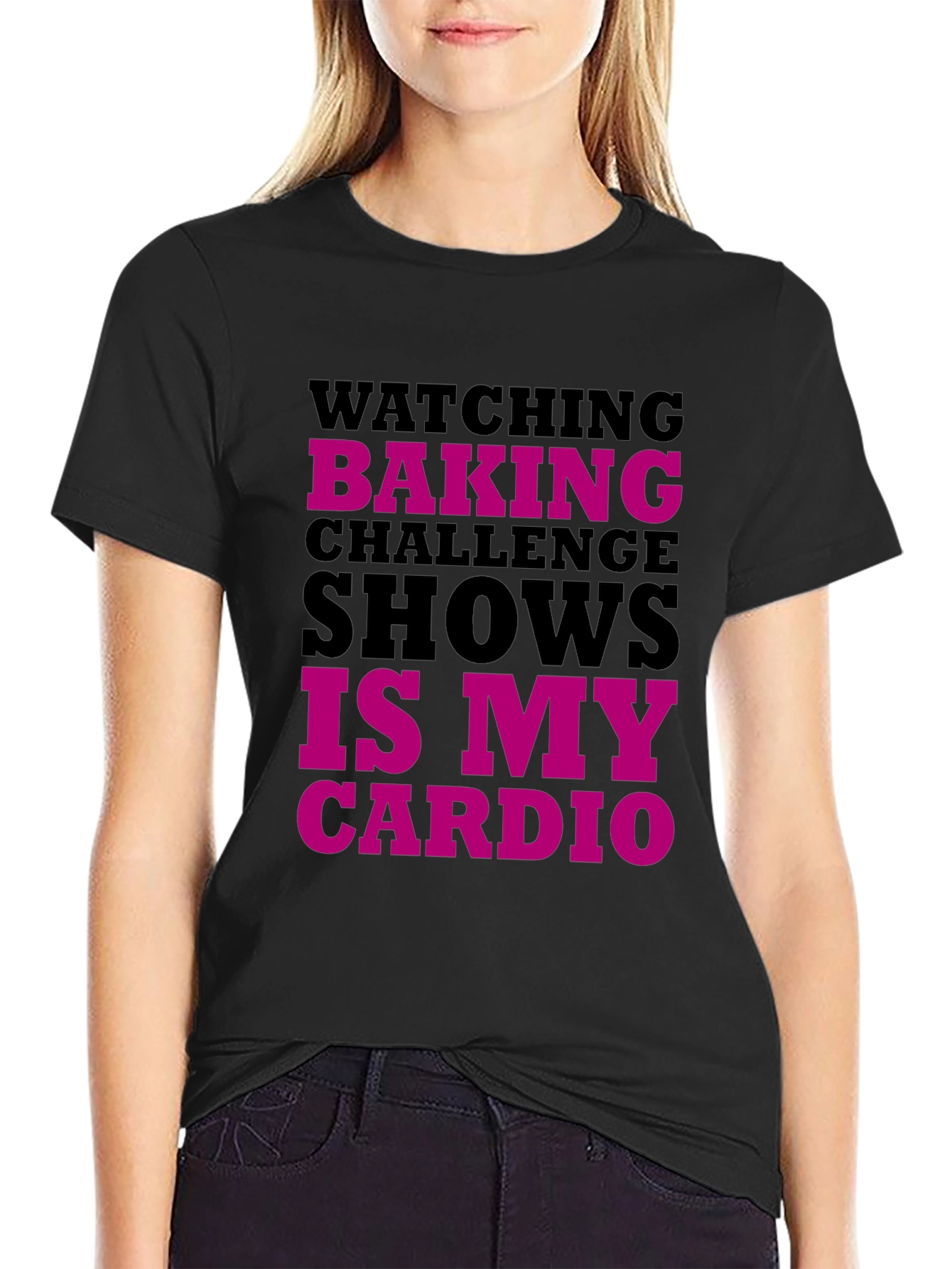 Baking Challenge Cardio Graphic Tee