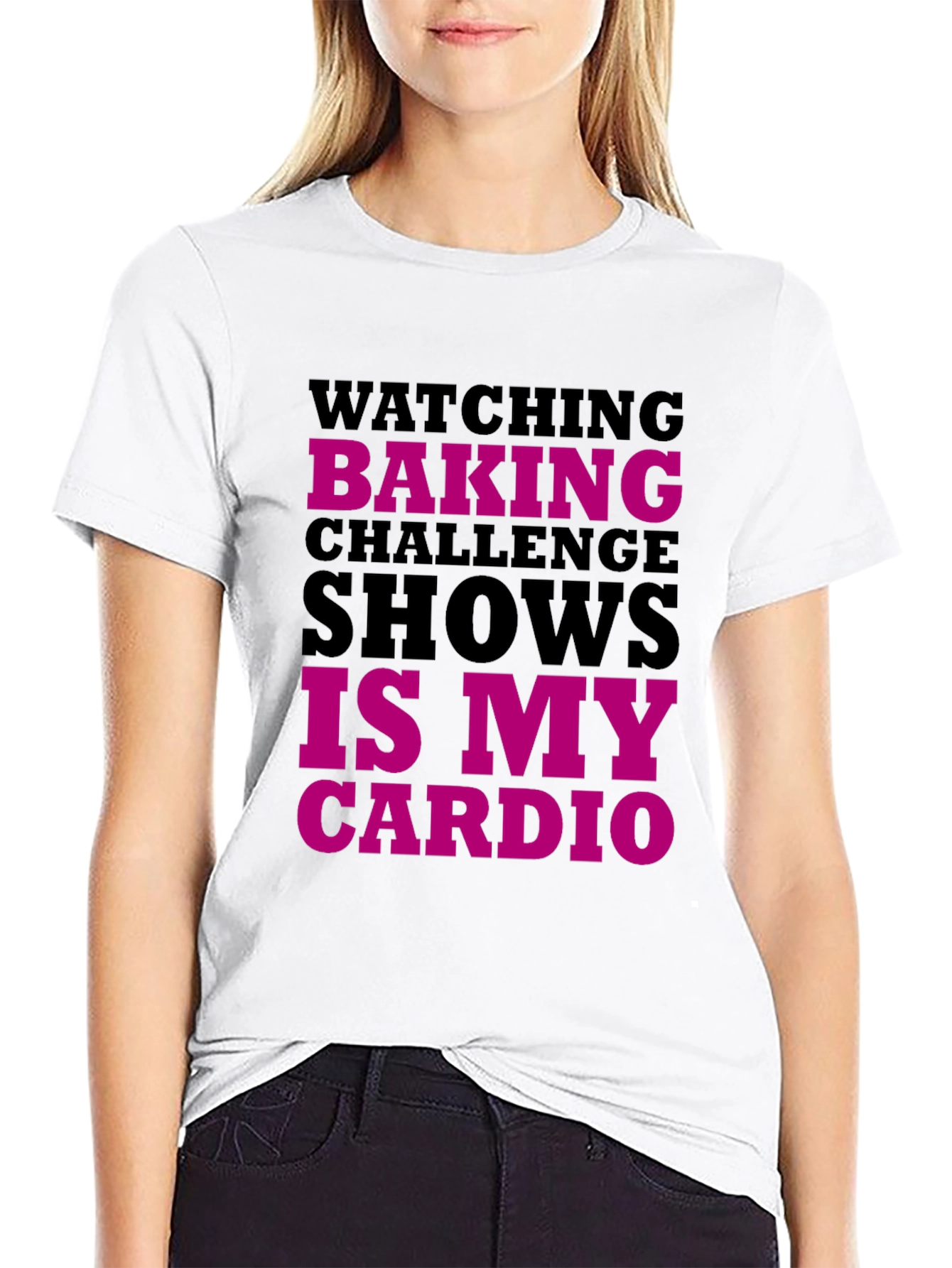 Baking Challenge Cardio Graphic Tee