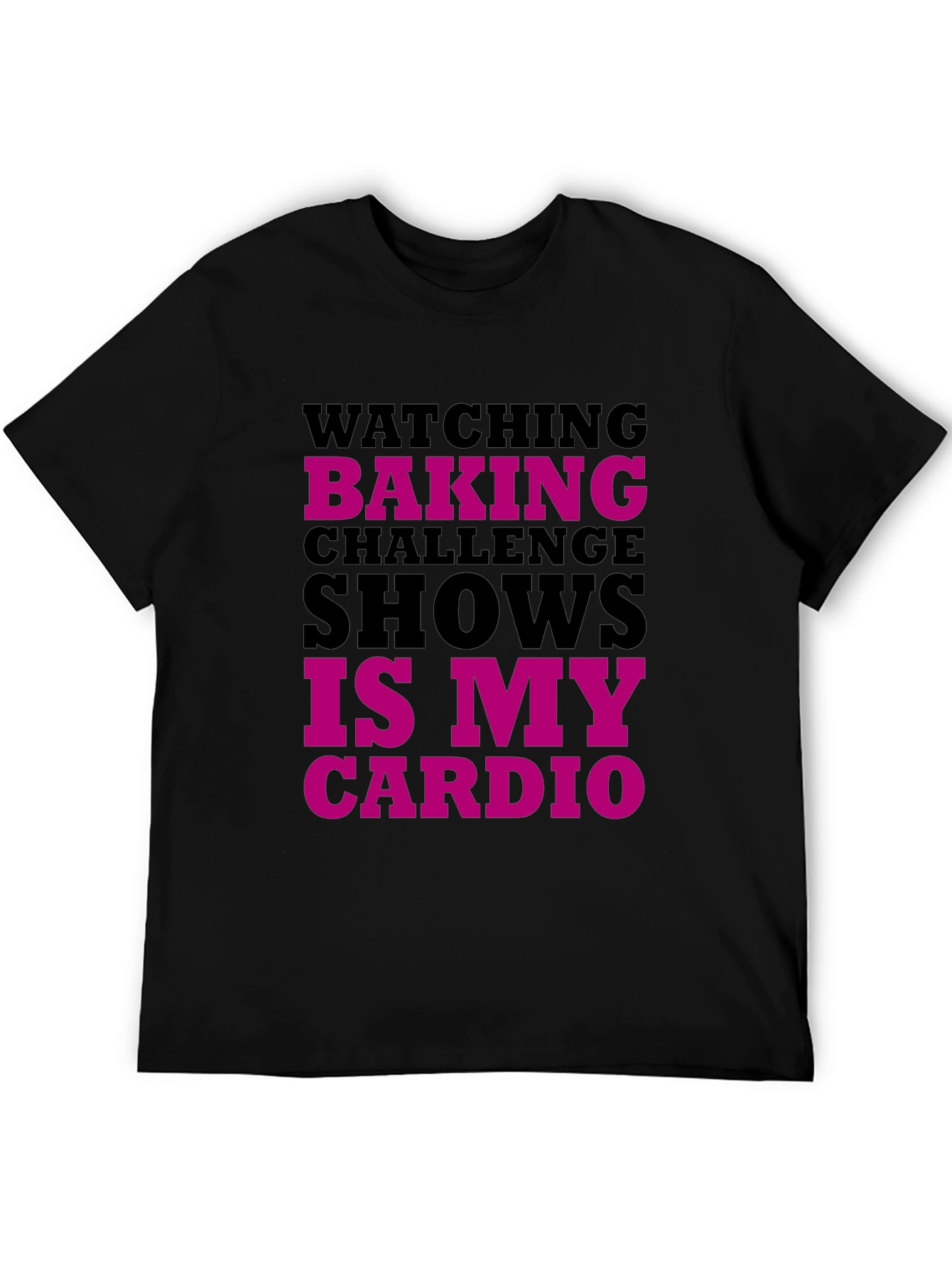Baking Challenge Cardio Graphic Tee