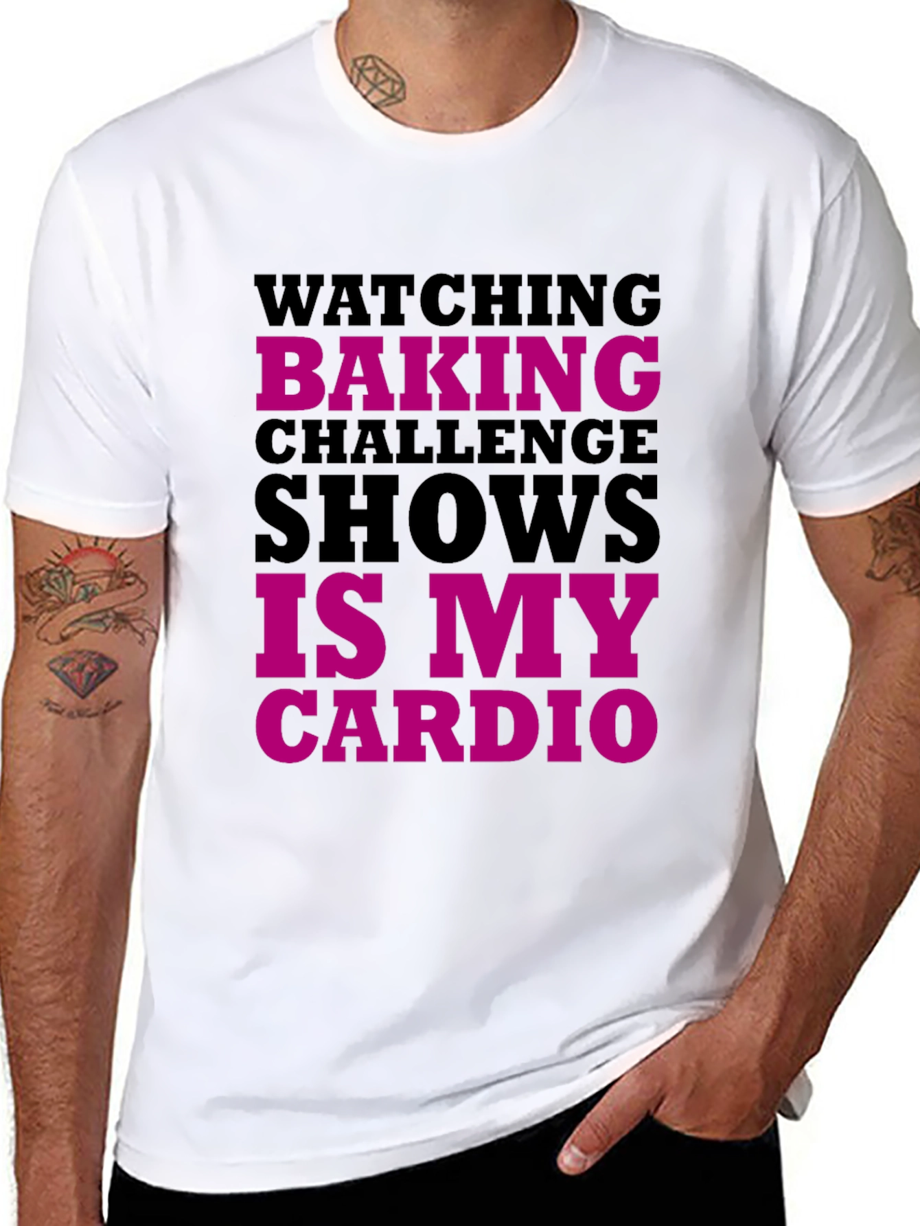 Baking Challenge Cardio Graphic Tee