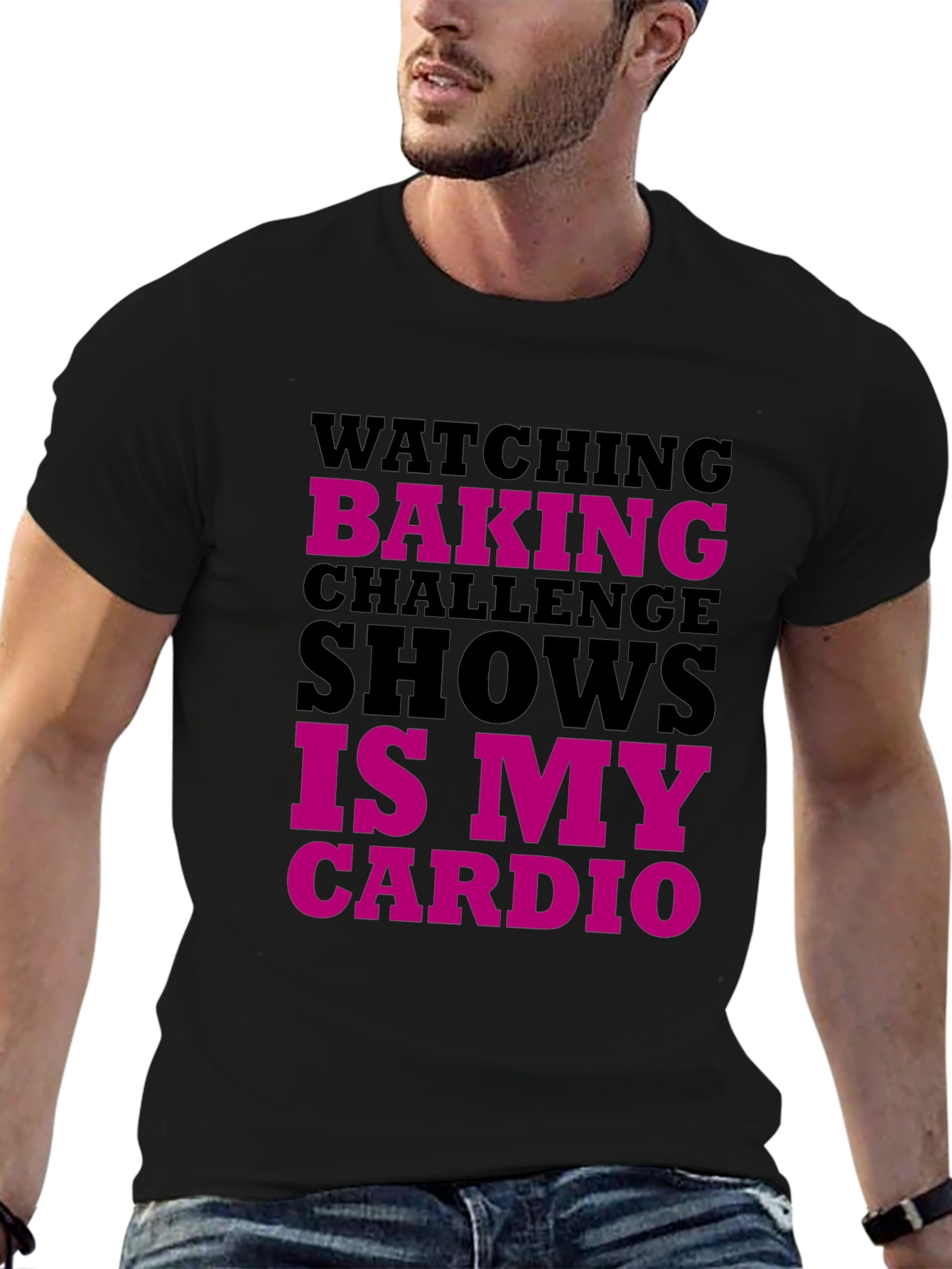 Baking Challenge Cardio Graphic Tee