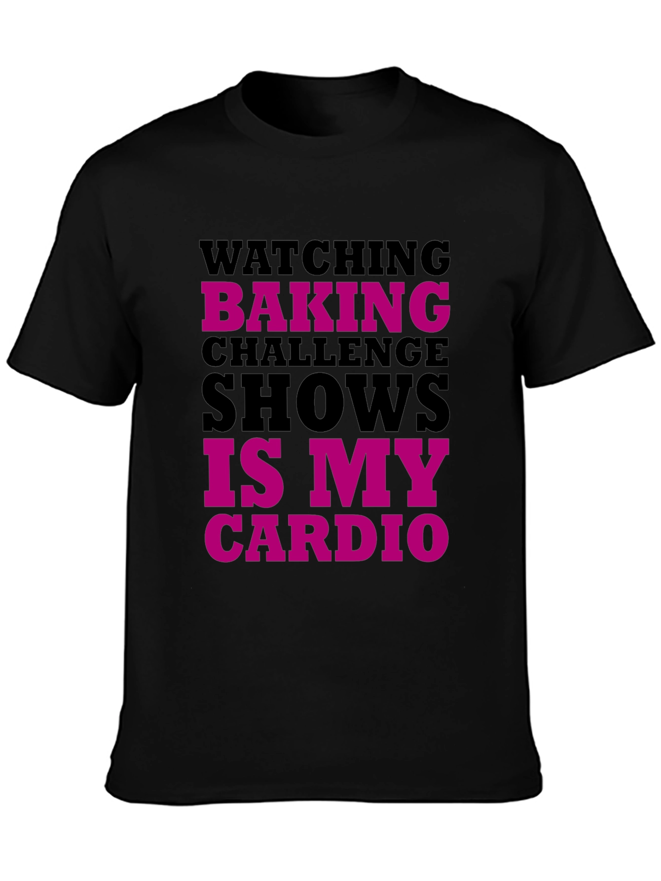 Baking Challenge Cardio Graphic Tee