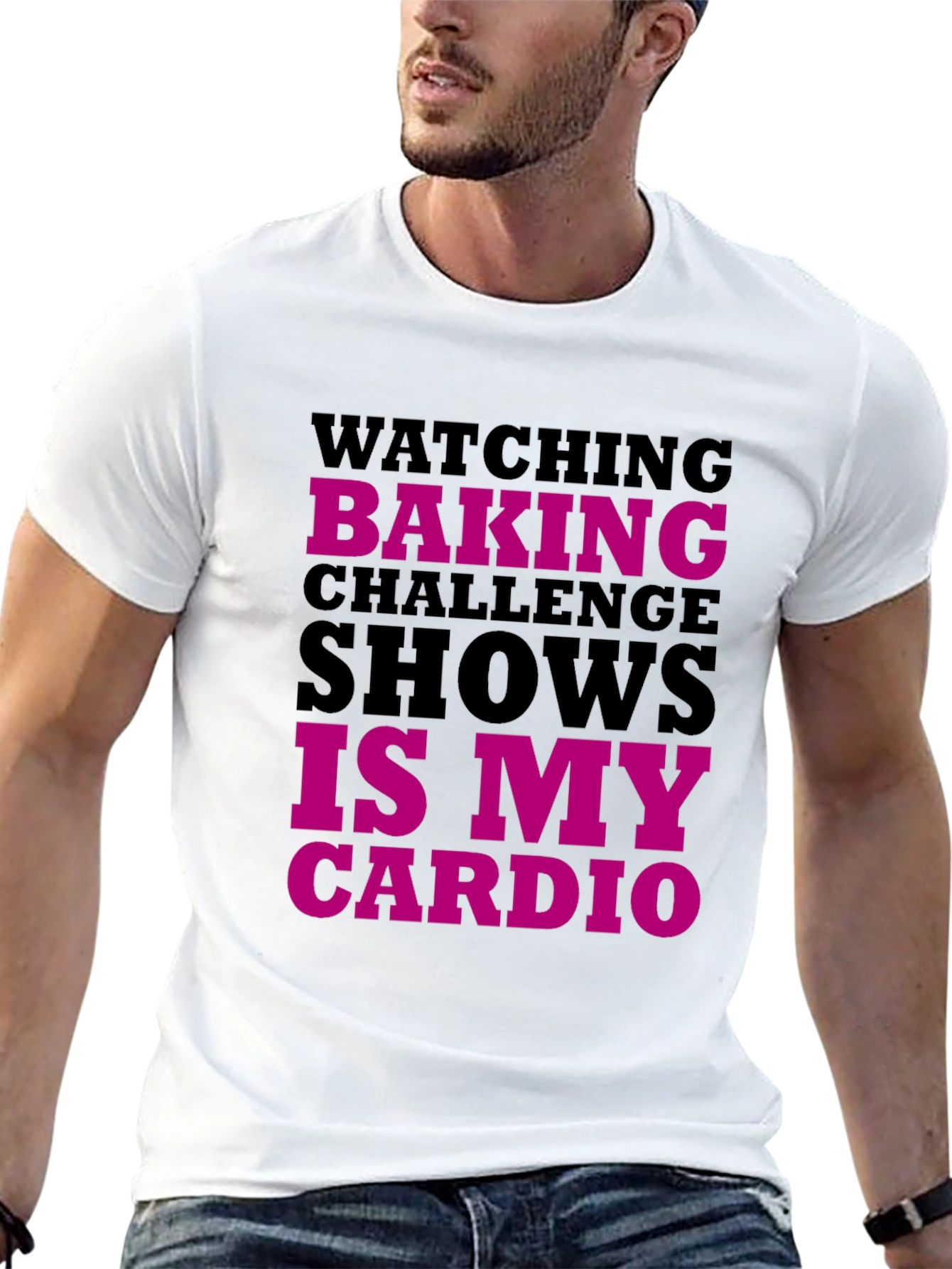 Baking Challenge Cardio Graphic Tee