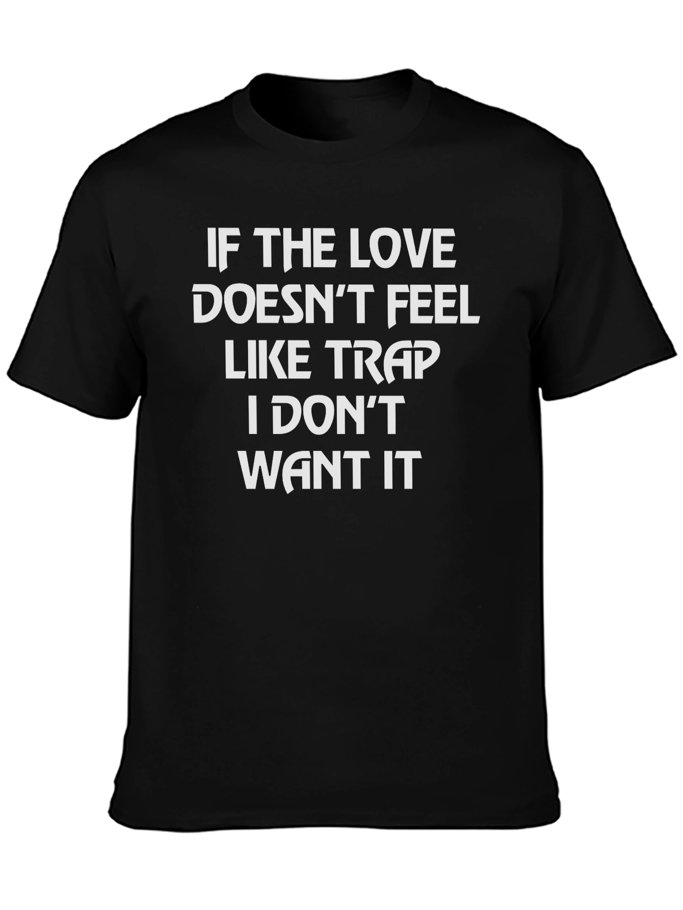 Trap Love Graphic Tee - Trendy Statement Shirt