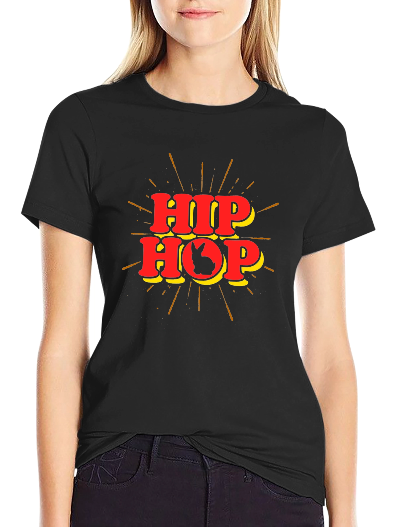 Hip Hop Easter Bunny T-Shirt - Mens