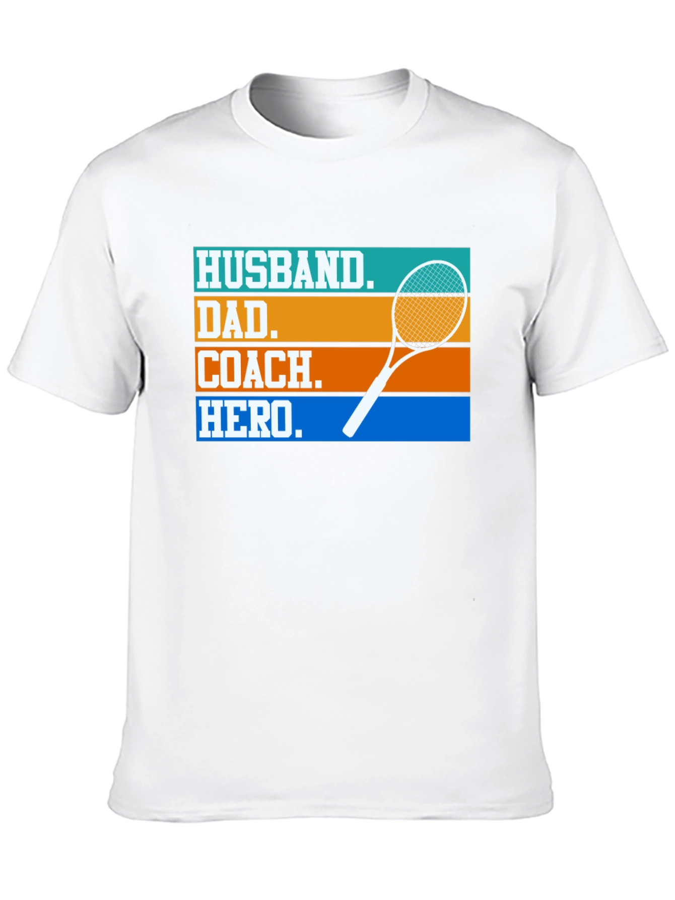Husband Dad Coach Hero T-Shirt