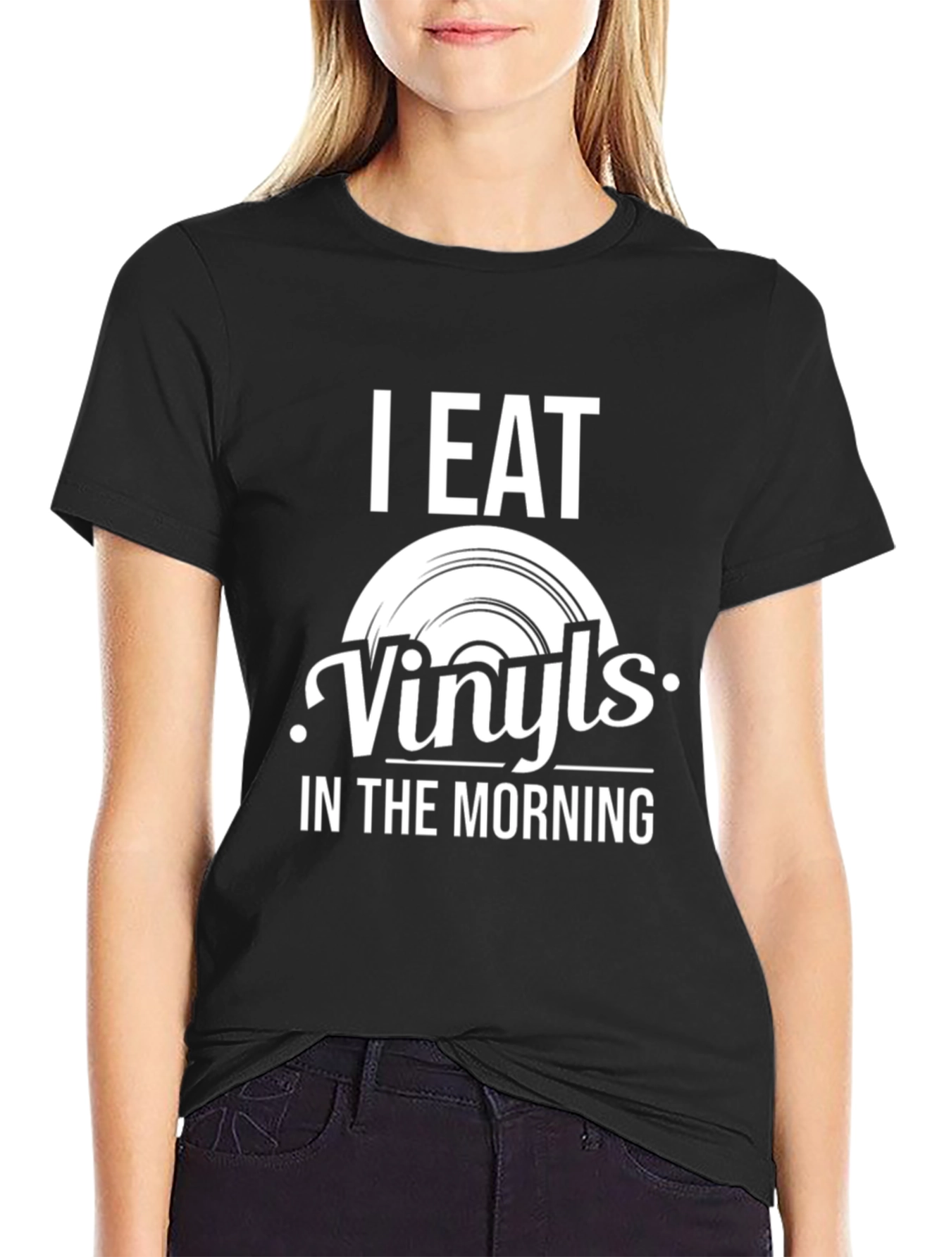 I Eat Vinyls T-Shirt - Music Lover Tee