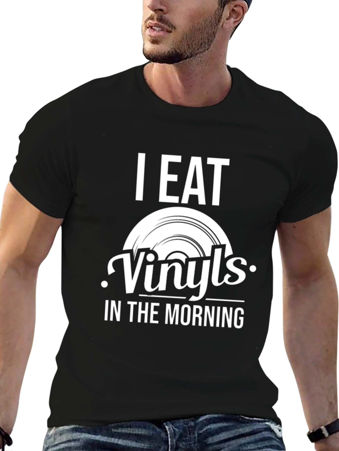 I Eat Vinyls T-Shirt - Music Lover Tee