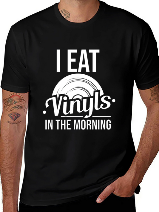 I Eat Vinyls T-Shirt - Music Lover Tee