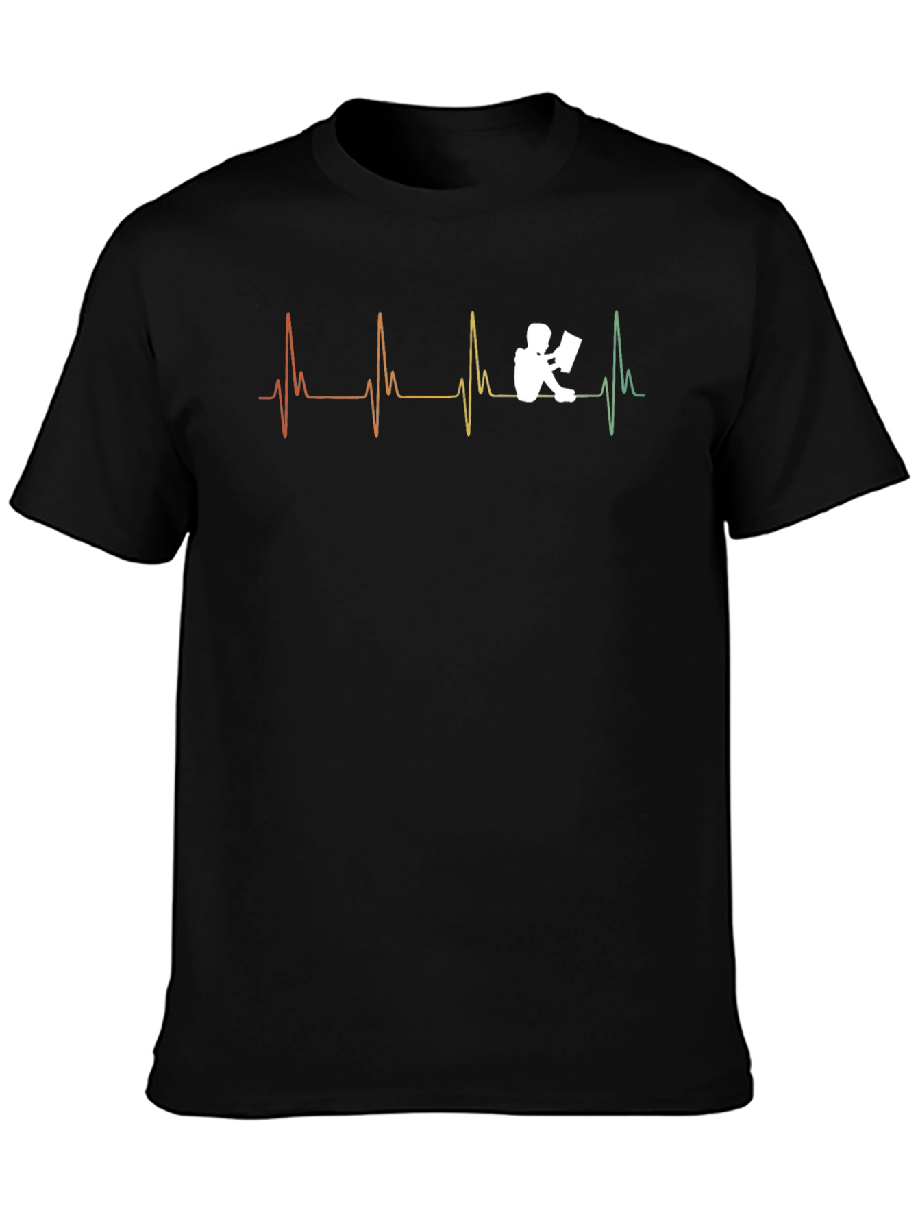 Readers Pulse T-Shirt - Black
