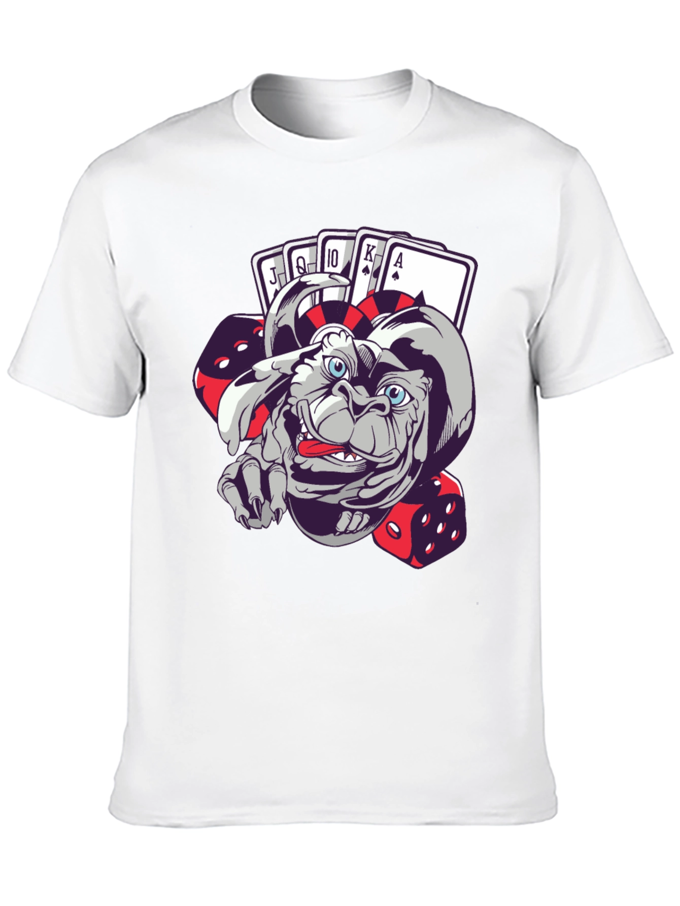 Gremilin Gambler Graphic T-Shirt - Playful & Unique