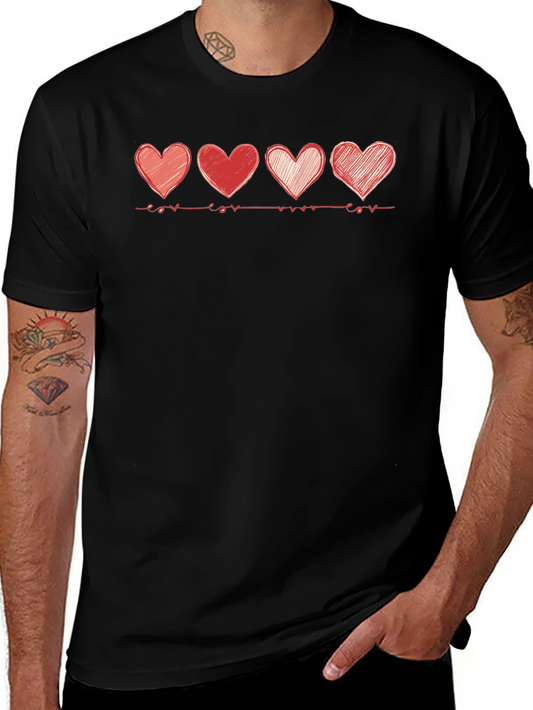 Heartbeat Love T-Shirt - Stylish Graphic Tee