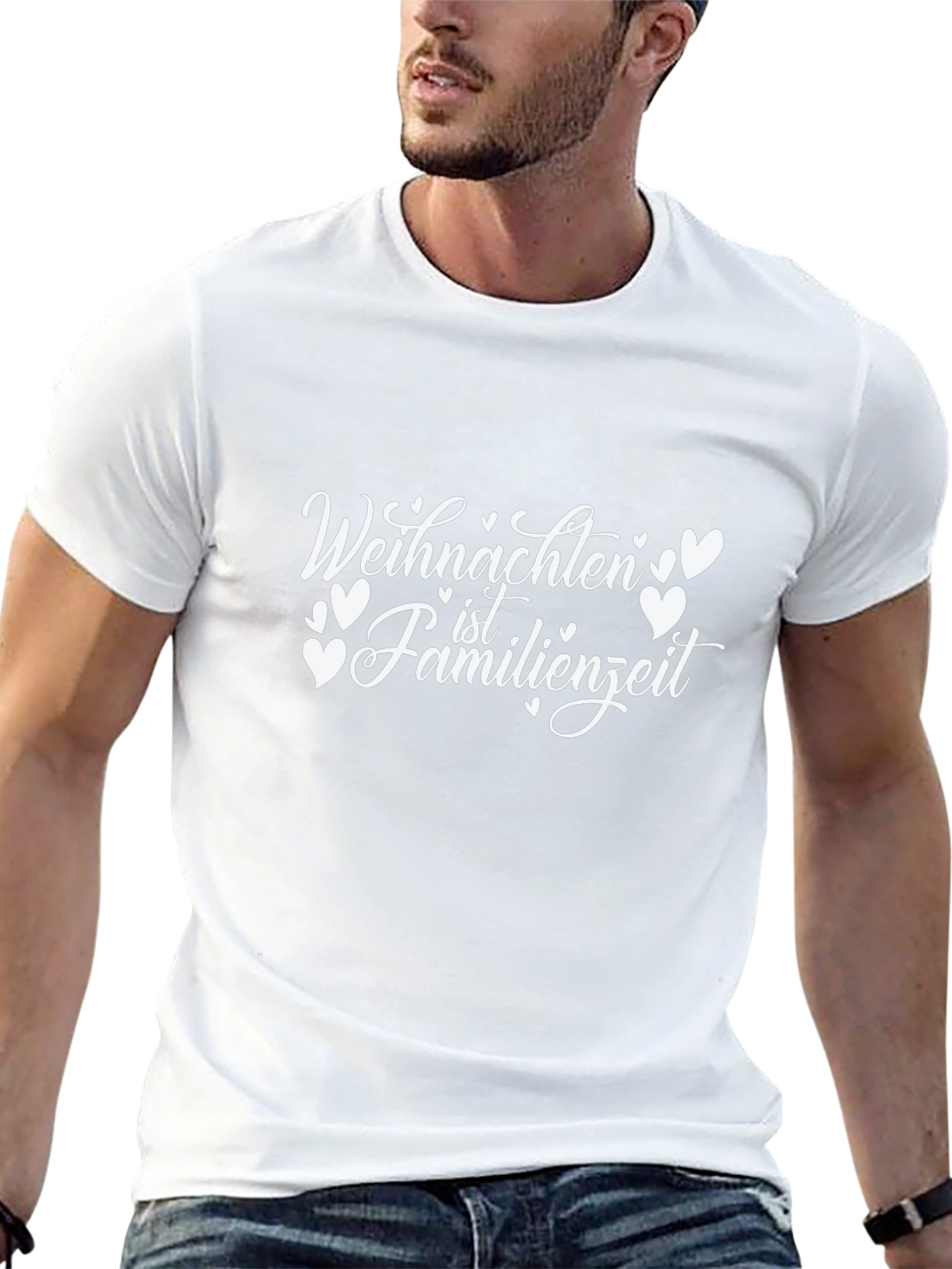 Weihnachten Familienzeit Christmas Family Time Graphic Tee