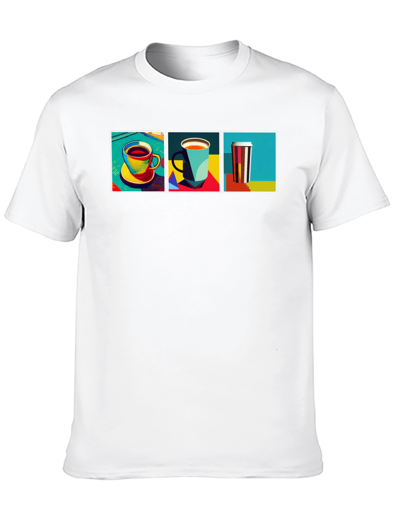 Coffee Art T-Shirt - Stylish Graphic Tee