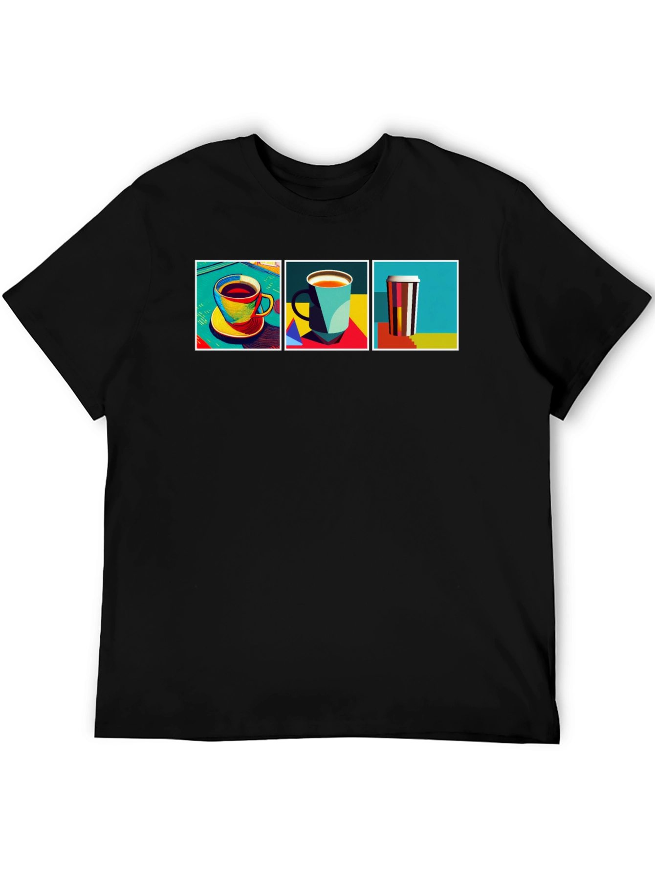 Coffee Art T-Shirt - Stylish Graphic Tee