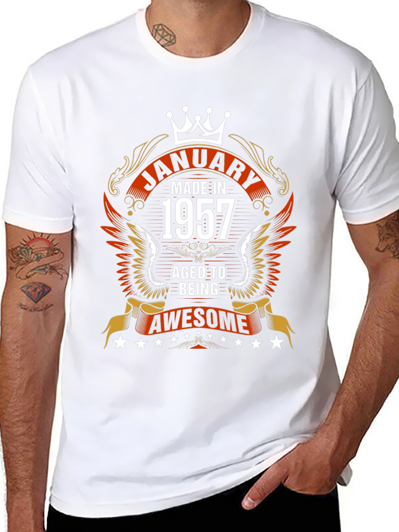 January 1957 Awesome Graphic Tee