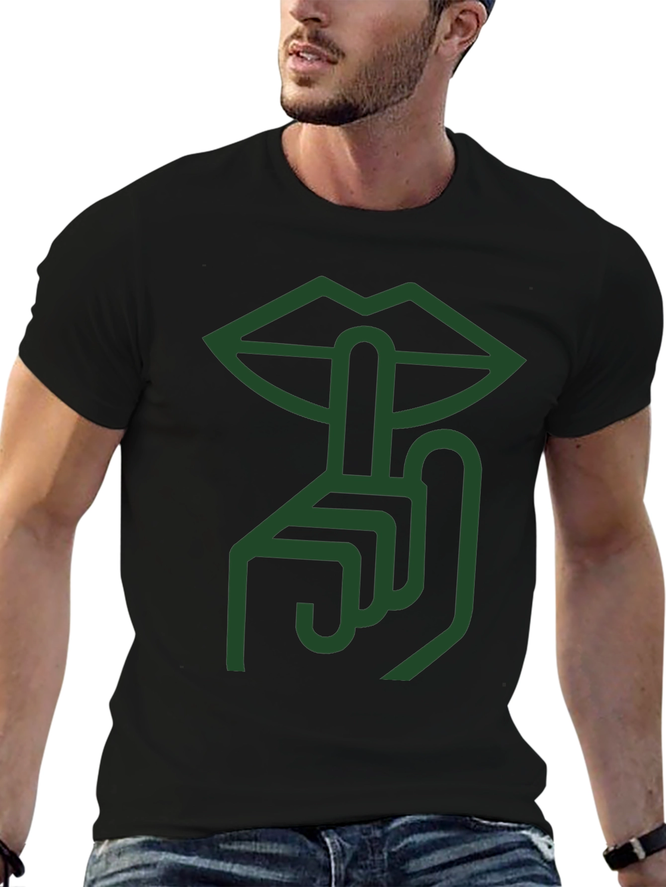 Shhh! Graphic Tee - Secret Keeper Style