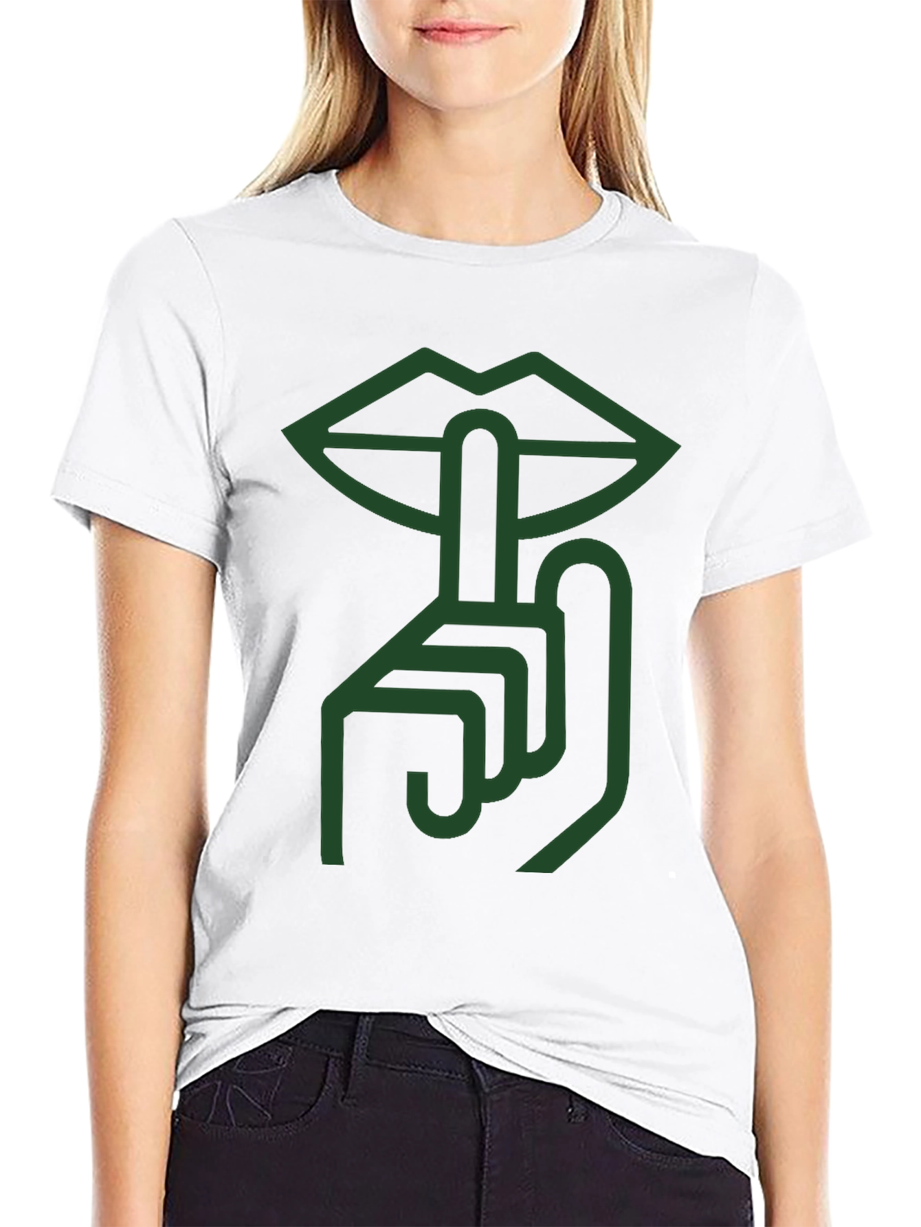 Shhh! Graphic Tee - Secret Keeper Style