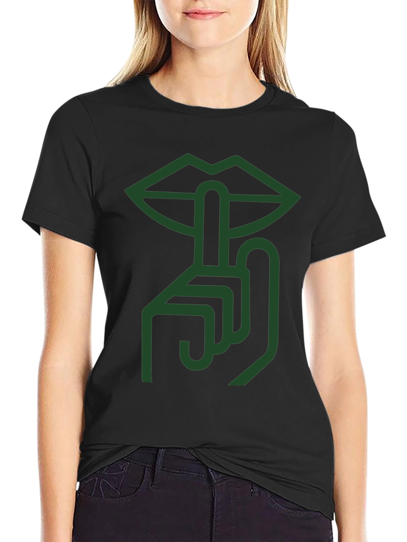 Shhh! Graphic Tee - Secret Keeper Style