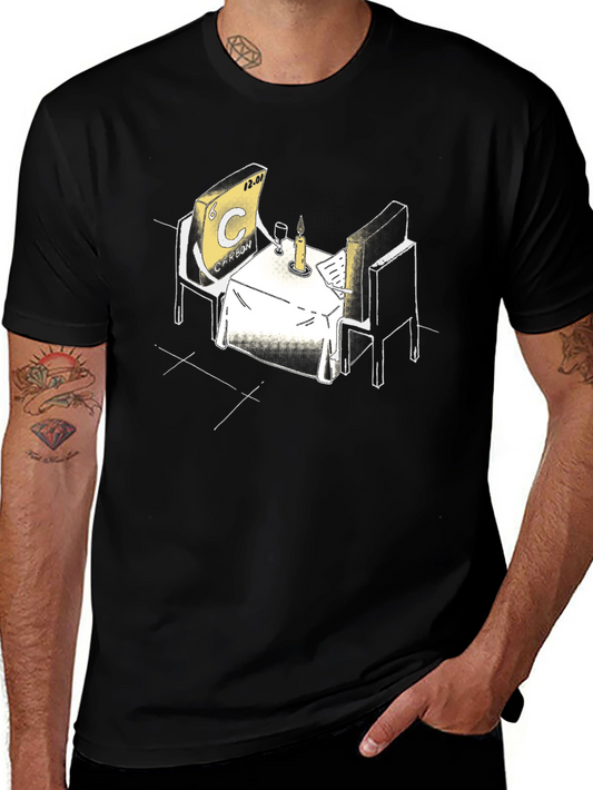 Carbon Chemistry Dinner Humor T-Shirt