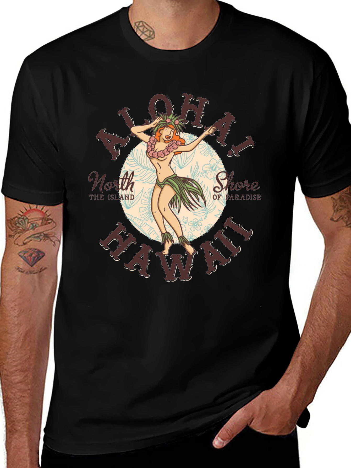 Aloha Hawaii Graphic T-Shirt