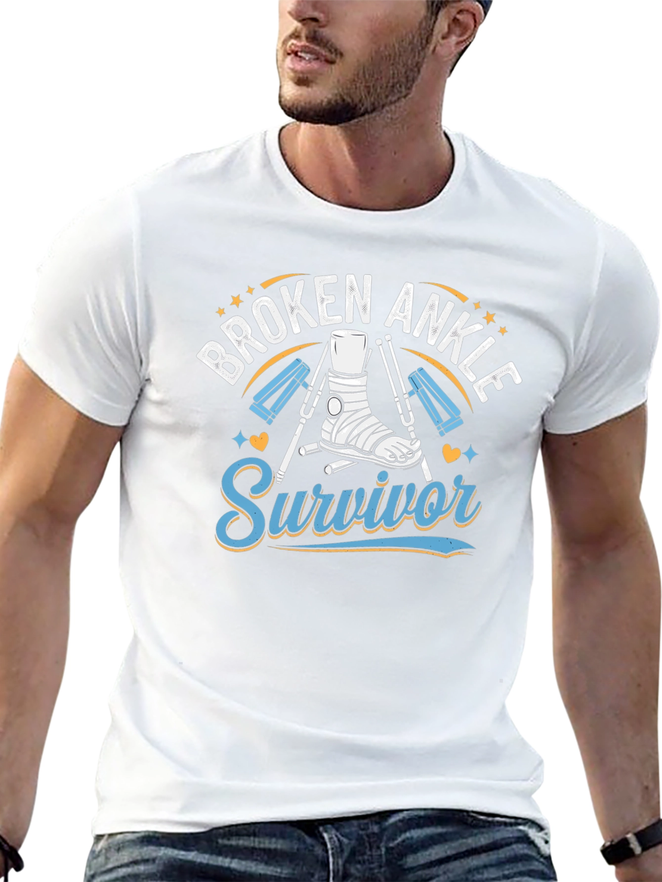 Broken Ankle Survivor T-Shirt